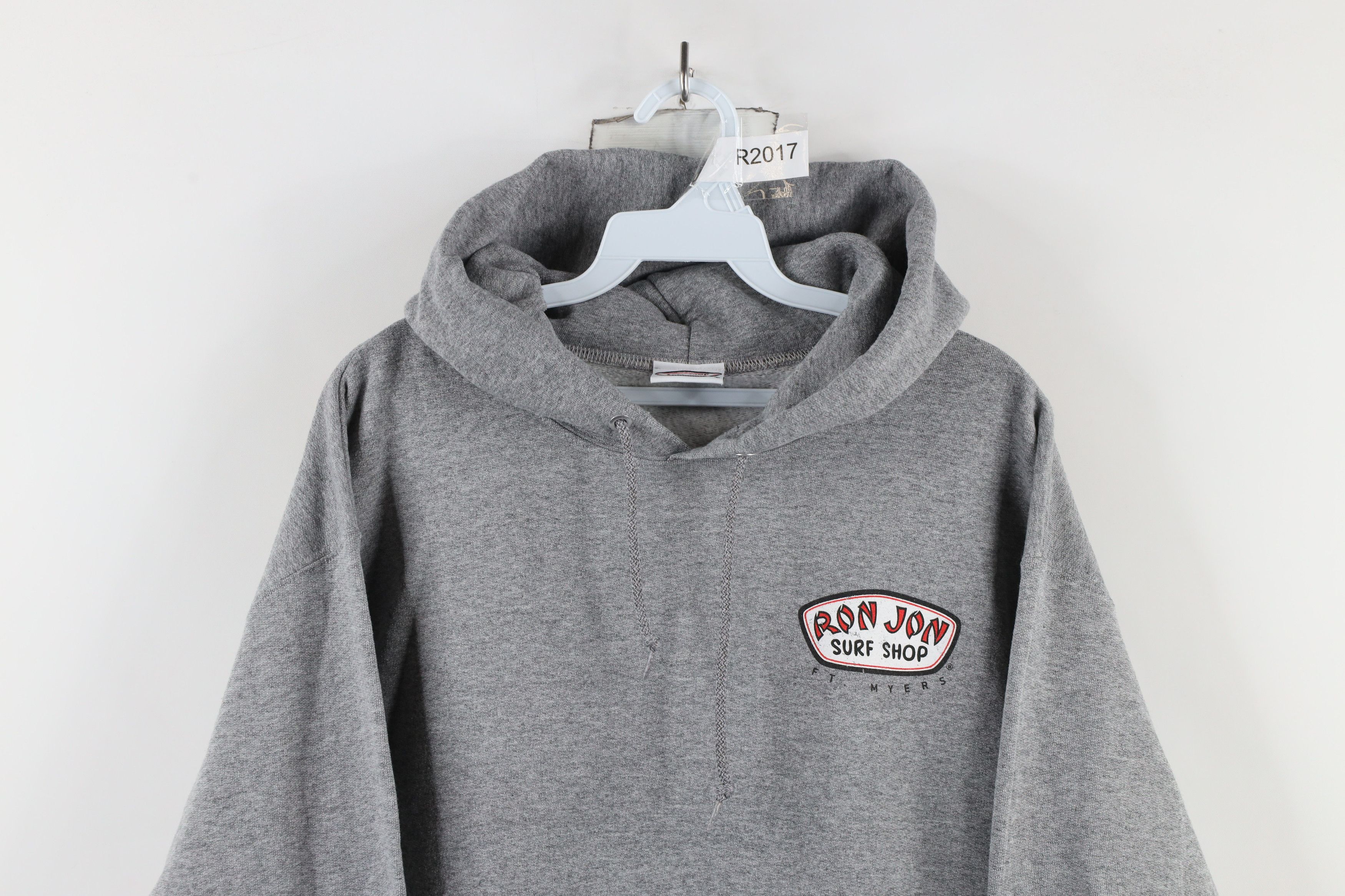 Vintage Vintage Ron Jon Surf Shop Surfing Hoodie Sweatshirt Gray Size US M / EU 48-50 / 2 - 2 Thumbnail