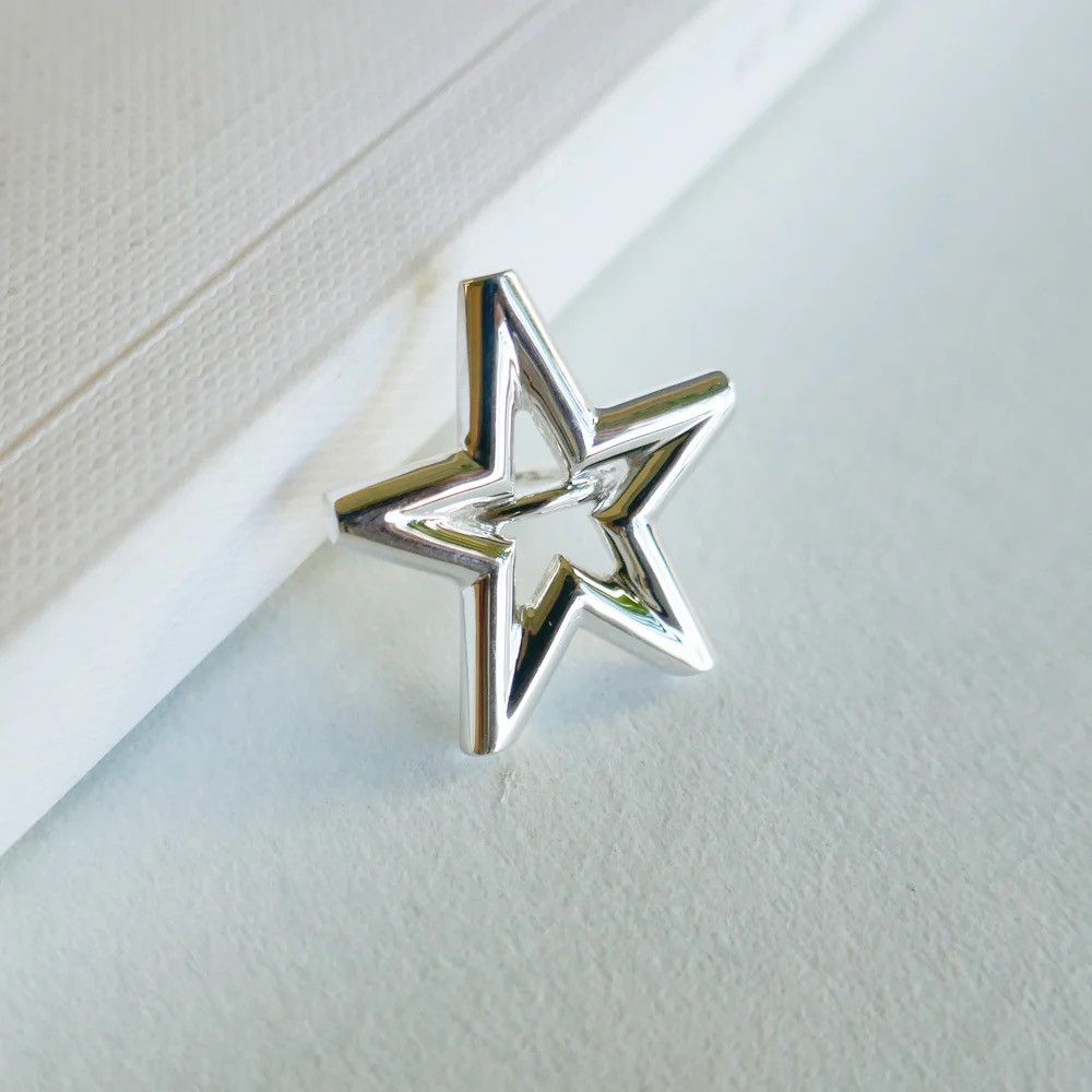 Other E.M. Star Single Ear Cuff Silver 925 2303-ER92 Size ONE SIZE - 2 Thumbnail