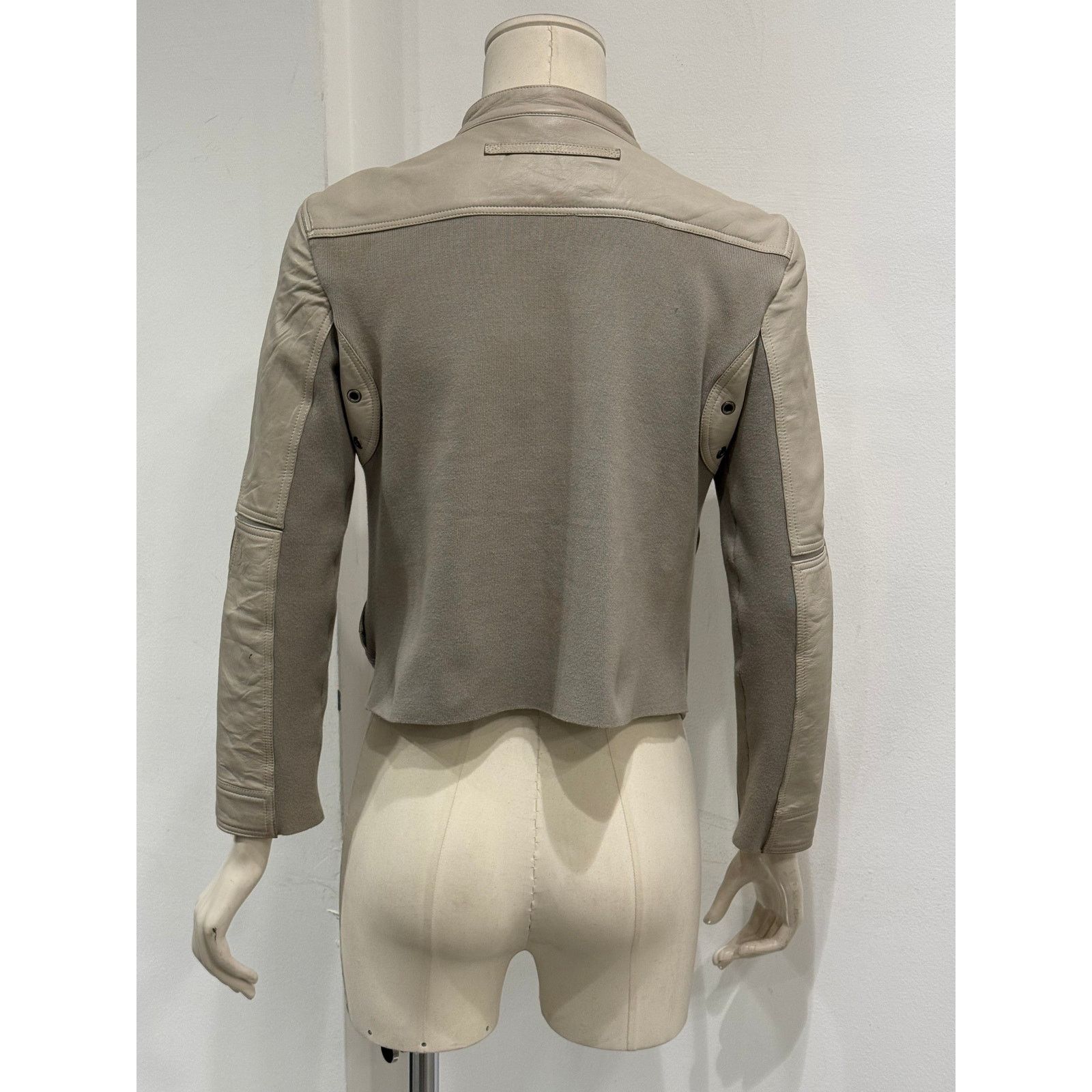Prada Prada zipped moto leather jacket Size L / US 10 / IT 46 - 5 Thumbnail