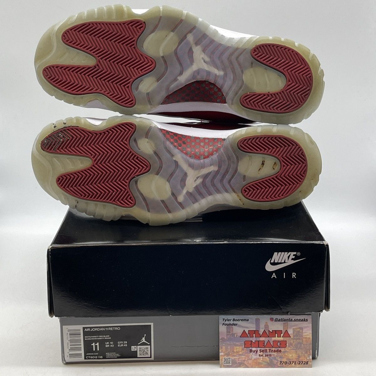 Jordan Brand Air Jordan 11 cherry Size US 11 / EU 44 - 7 Thumbnail