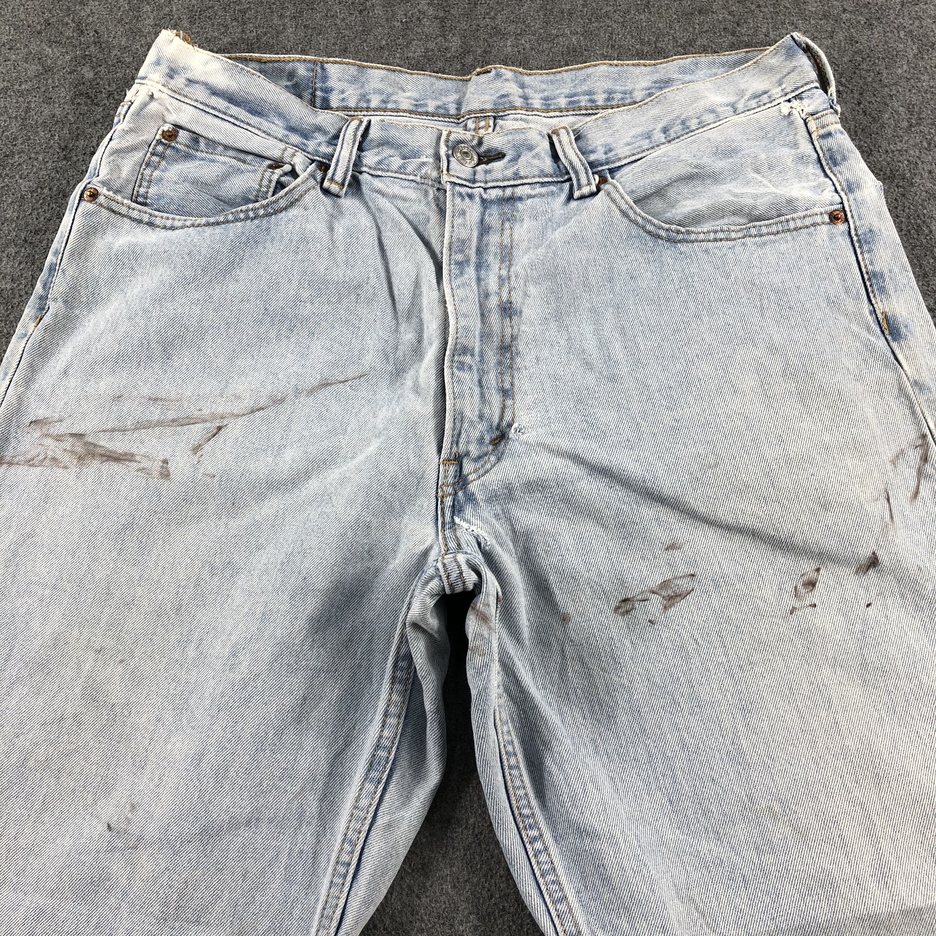 Levi's Vintage Light Wash Levis 550 Jeans-J2448 Size US 36 / EU 52 - 3 Thumbnail