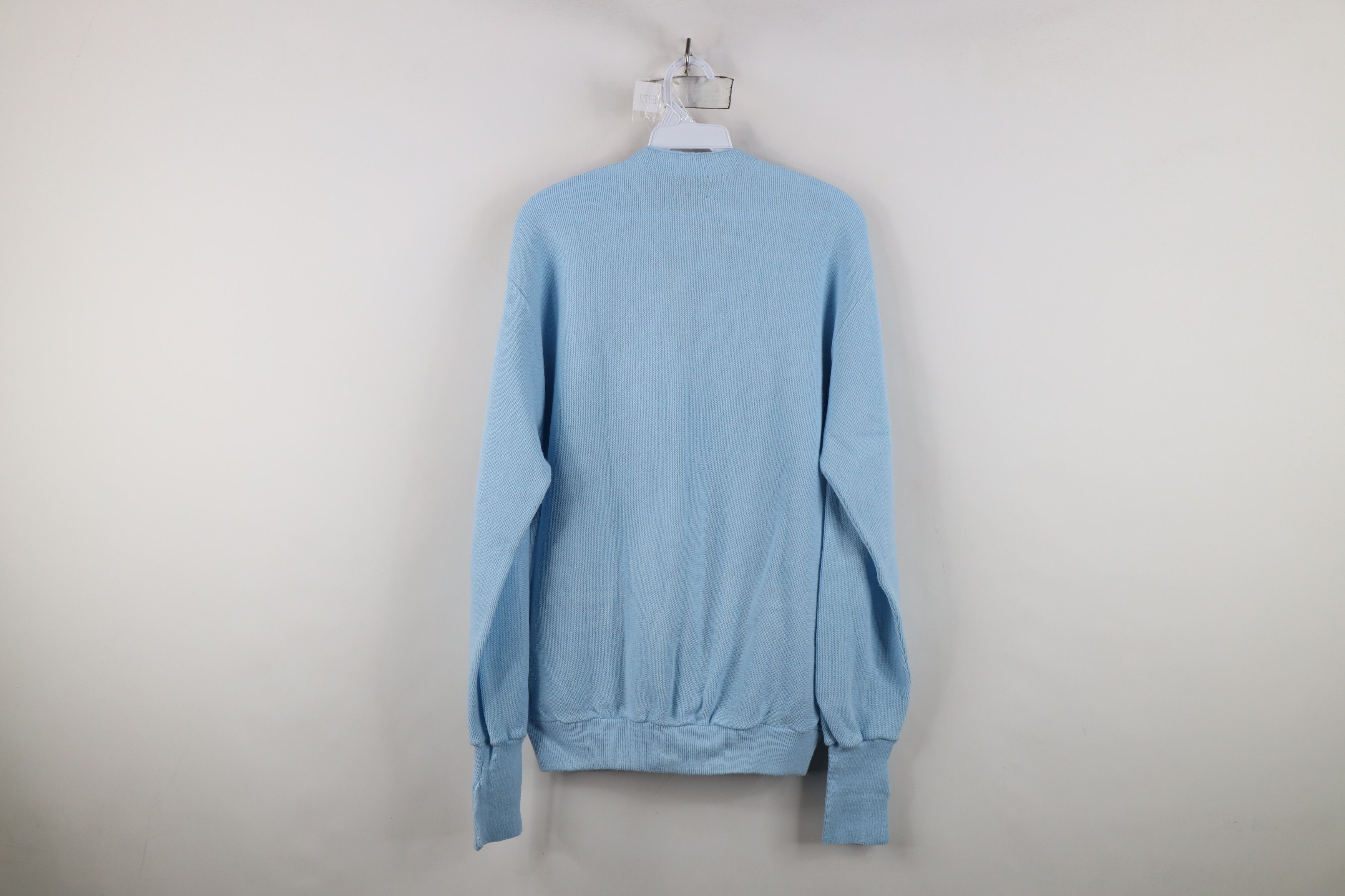 Vintage Vintage 70s Streetwear Cardigan Sweater Carolina Blue USA Size US M / EU 48-50 / 2 - 10 Thumbnail