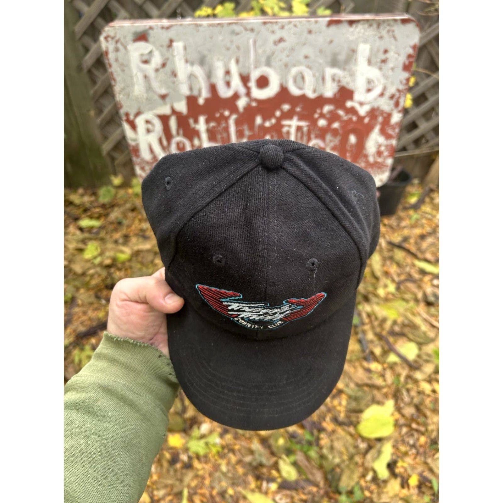 Vintage VINTAGE Strapback Travis Tritt hat cap country club music artist adjustable Men Black Strapback Mens Adjustable Cap Size ONE SIZE - 3 Thumbnail
