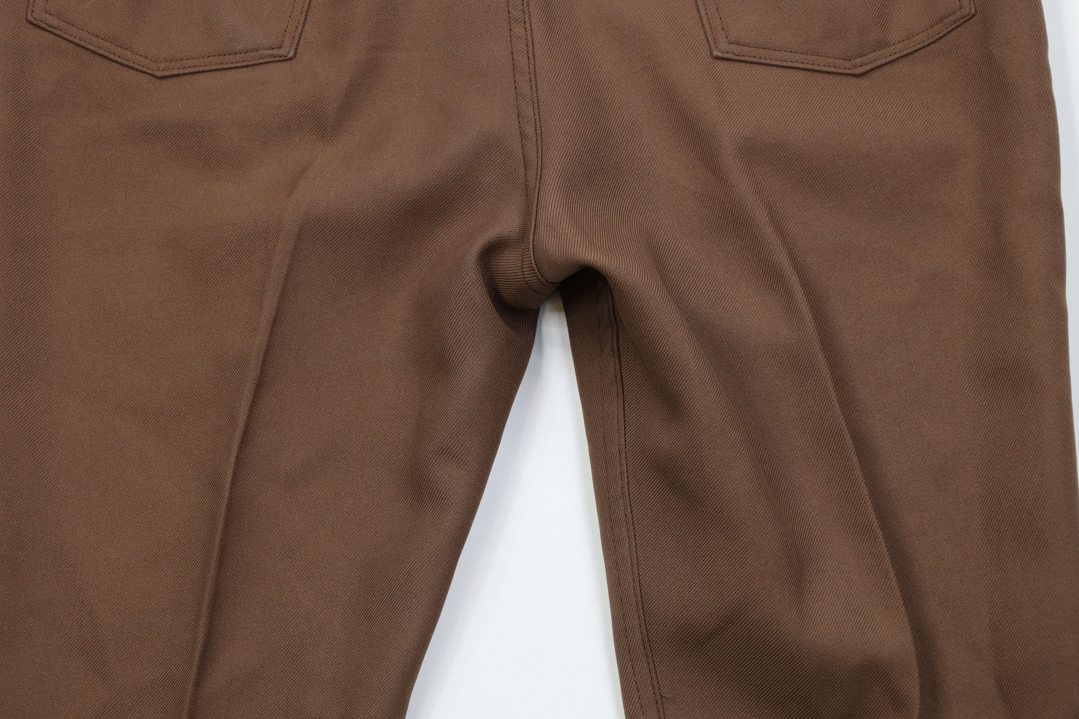 Wrangler Vintage 70s Wrangler Knit Flared Wide Leg Chino Pants USA Size US 36 / EU 52 - 13 Thumbnail