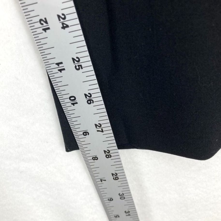Vintage Lane Bryant Dress Pants Women's 6P Petite Right Fit Black Stretch Fabric Career Pants Size 28" / US 6 / IT 42 - 7 Thumbnail