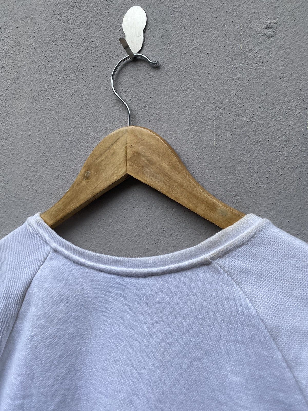 Designer × Maison Kitsune Music Fashion by MAISON KITSUNE White Sweatshirt Jumper Size M / US 6-8 / IT 42-44 - 11 Thumbnail