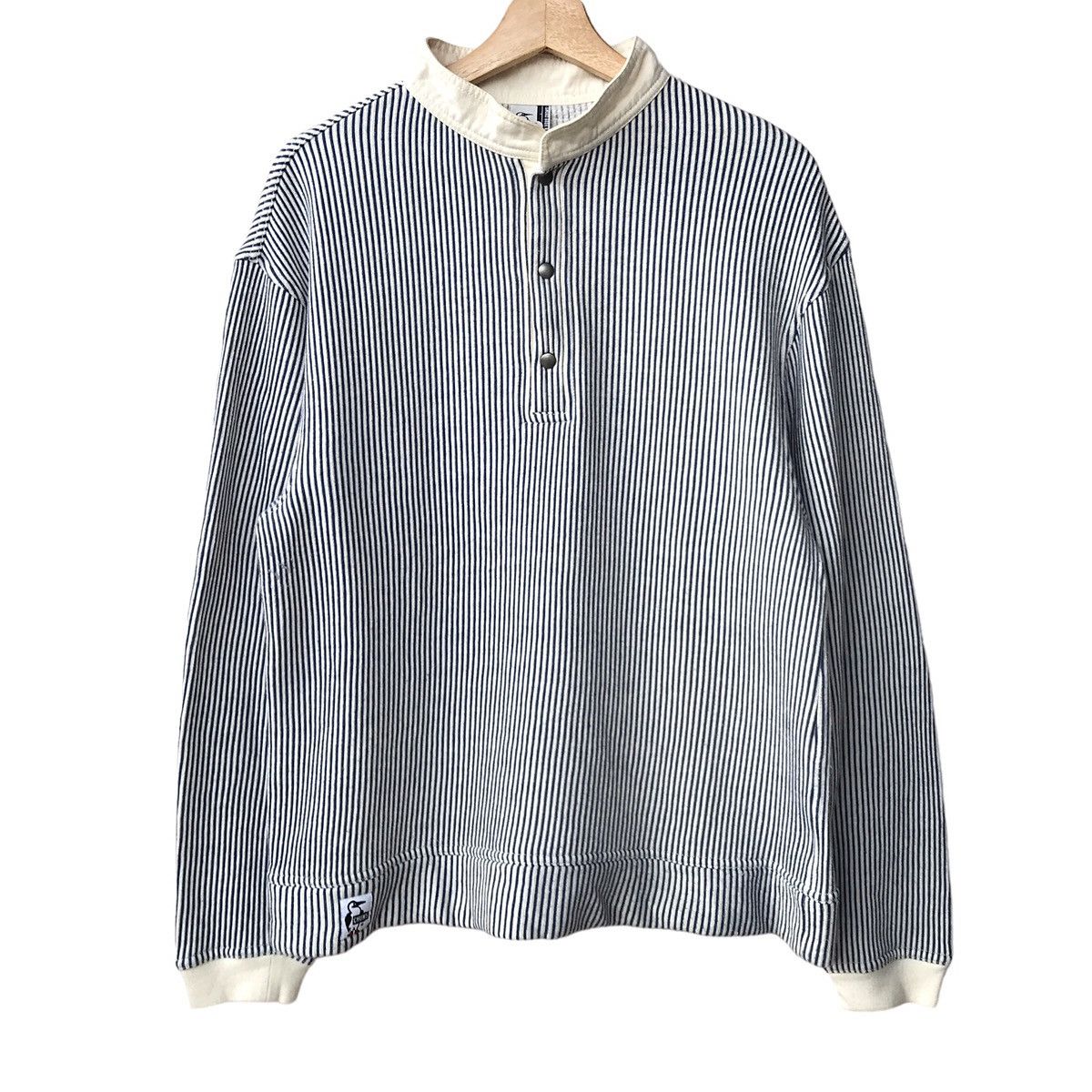 Chums Chums Hurricane USA Hickory Stripe Outdoor Sweatshirt Size US M / EU 48-50 / 2 - 1 Thumbnail