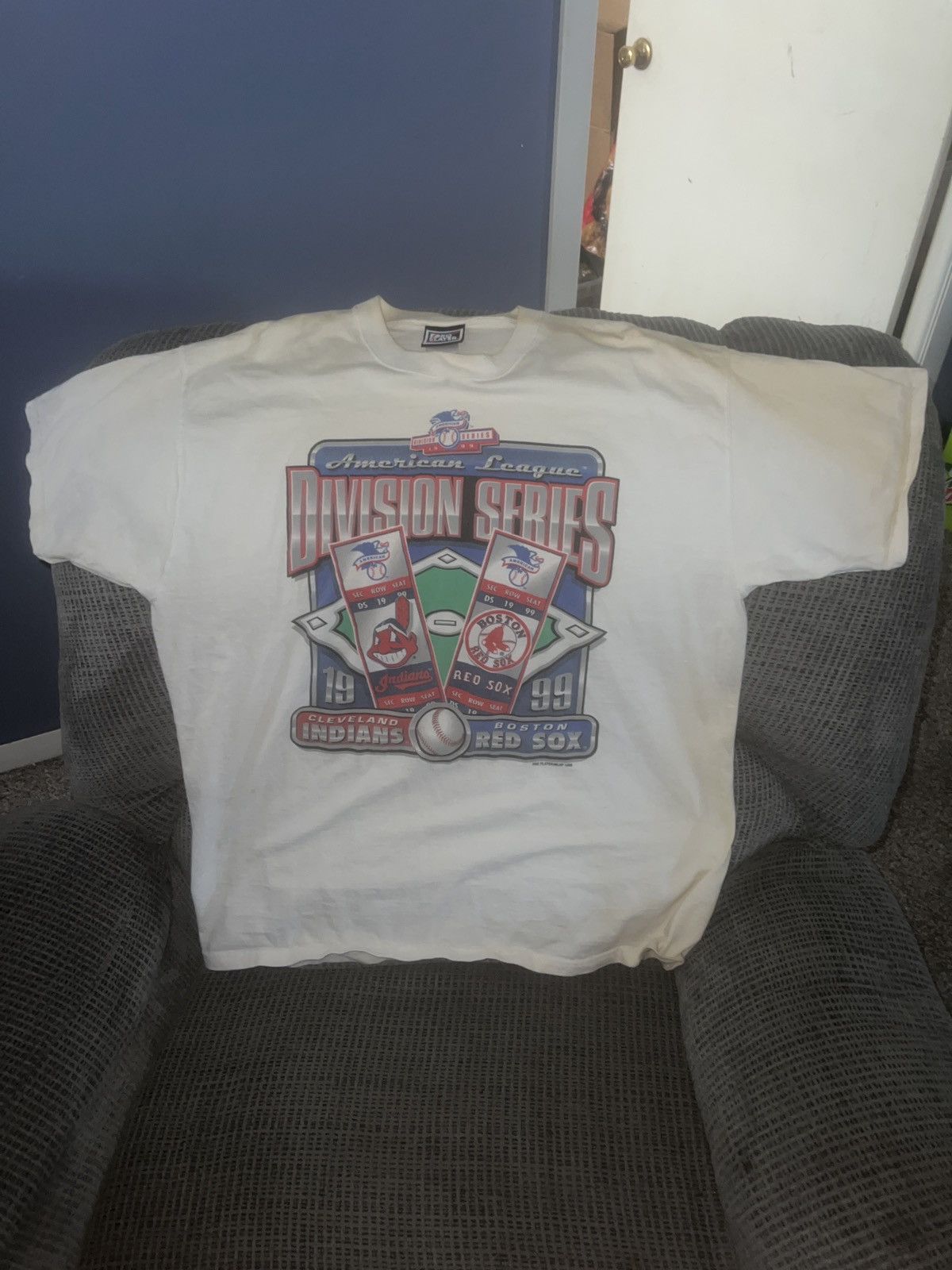 Pro Player Pro Player MLB American League Division Series Tee Size US XL / EU 56 / 4 - 1 Thumbnail