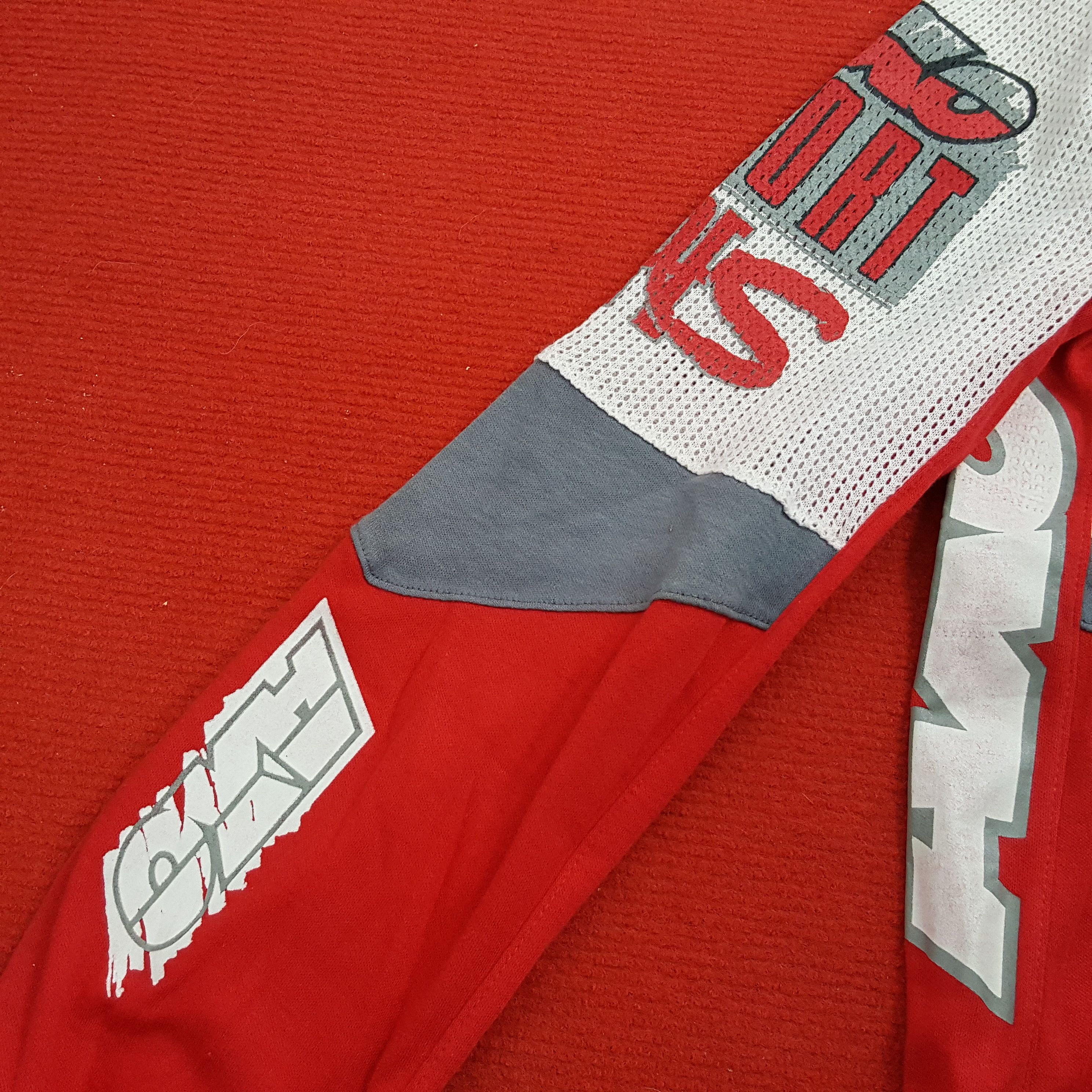Vintage AXO Sport Extreme Sports Racing Motorcycle Motocross Tshirt Size US M / EU 48-50 / 2 - 8 Thumbnail