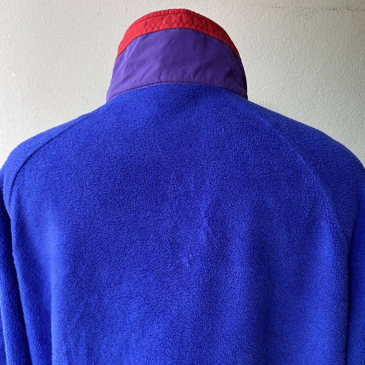 Designer × Woolrich Woolen Mills Woolrich Blue Fleece Jacket with Red Trim Size US L / EU 52-54 / 3 - 14 Thumbnail
