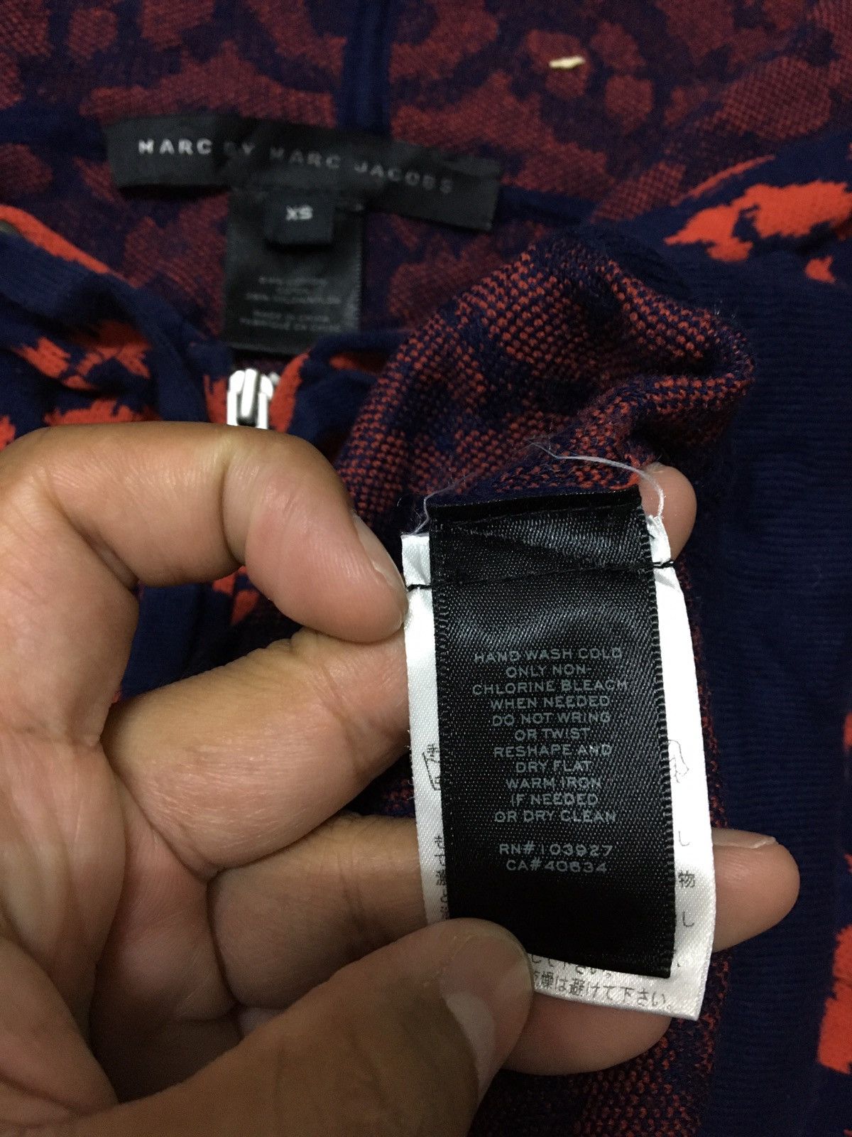 Marc Jacobs × Marc by Marc Jacobs Marc By Marc Jacobs Hoodie Zipper Size XS / US 0-2 / IT 36-38 - 5 Thumbnail