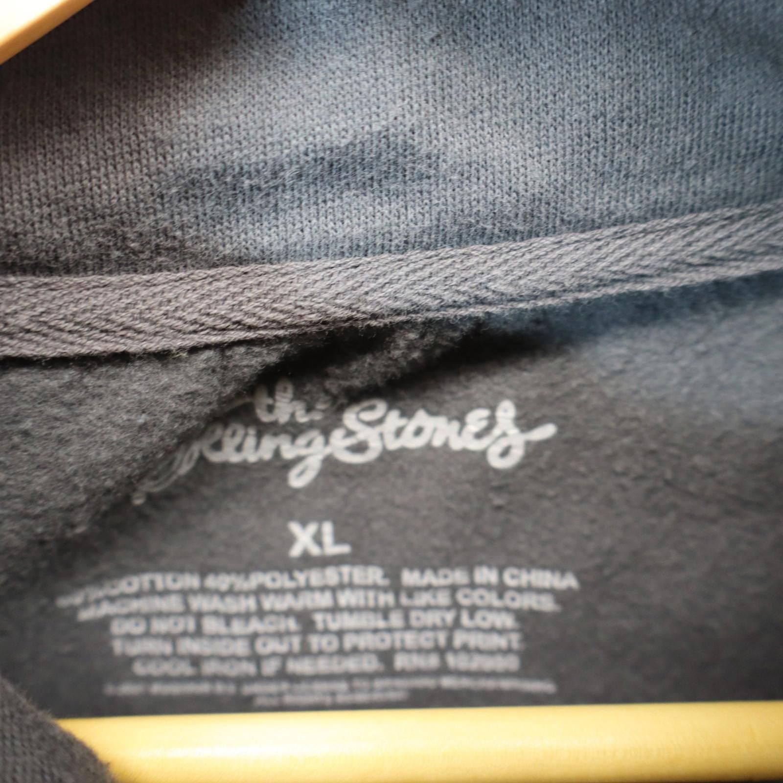 The Rolling Stones Rolling Stones Sweatshirt WomensXL Gray Band 1/4 Zip Size XL / US 12-14 / IT 48-50 - 6 Thumbnail