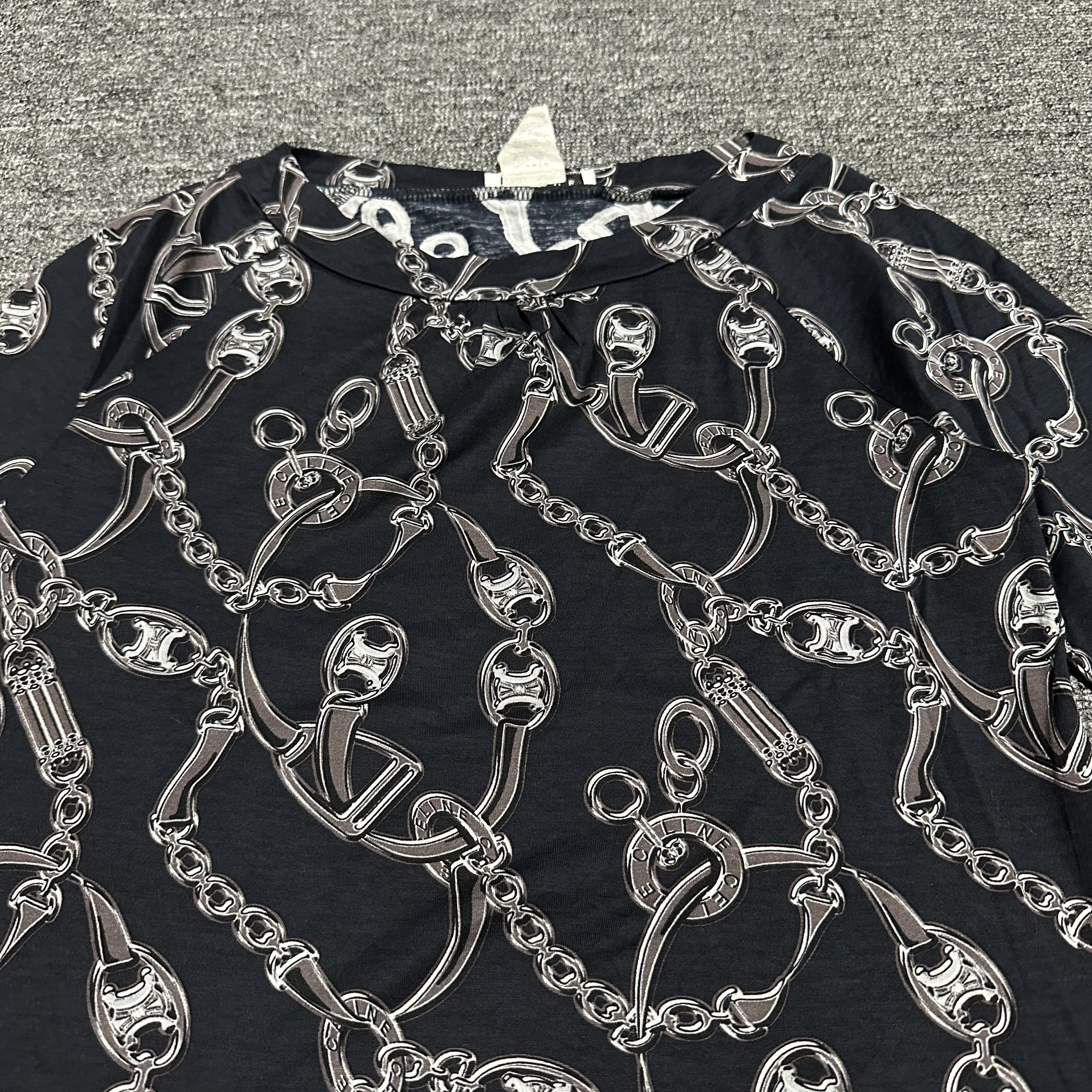 Celine Vintage Celine Longsleeve Tee Size M / US 6-8 / IT 42-44 - 2 Thumbnail