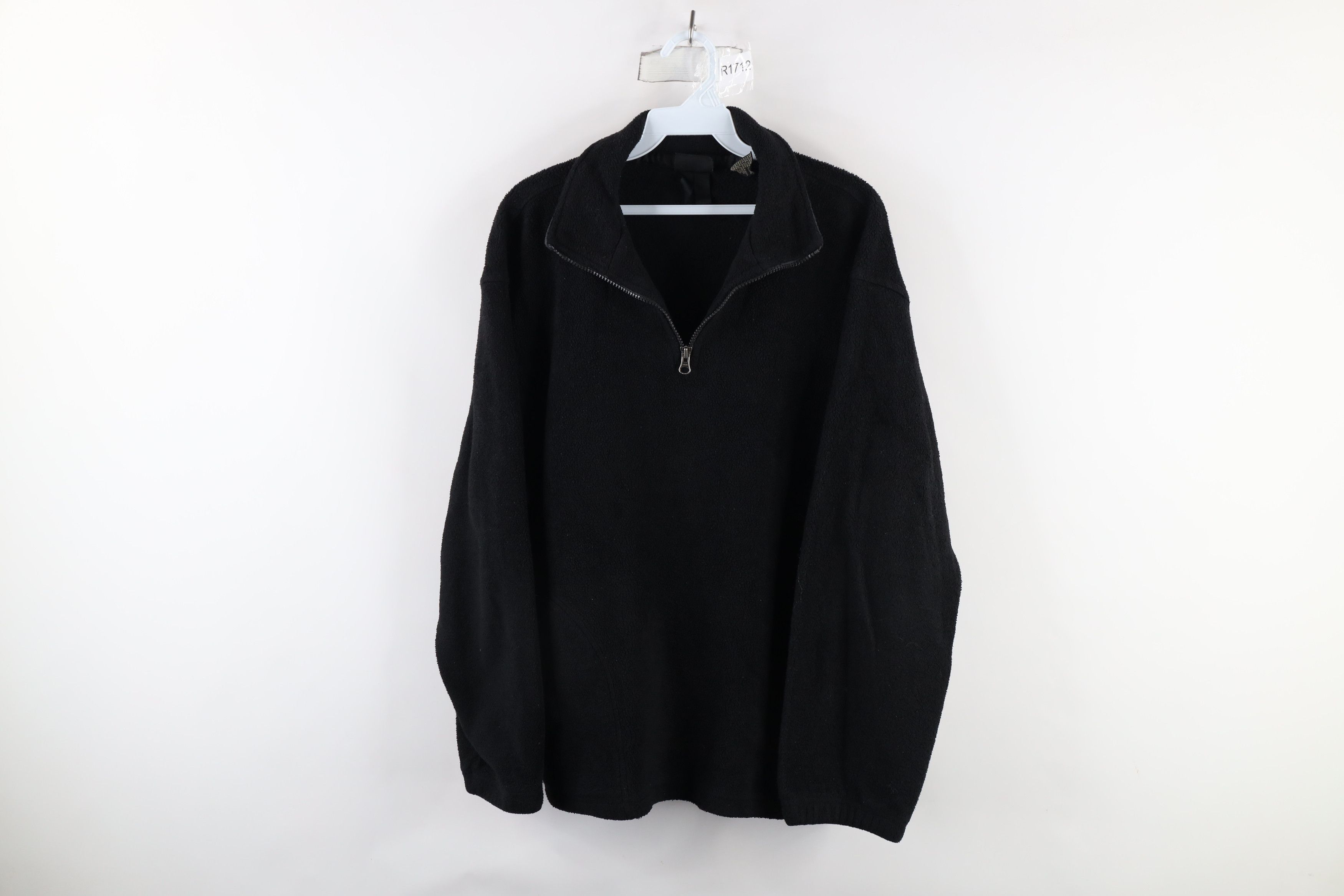 Vintage Vintage 90s Streetwear Half Zip Fleece Pullover Sweater Size US L / EU 52-54 / 3 - 1 Thumbnail