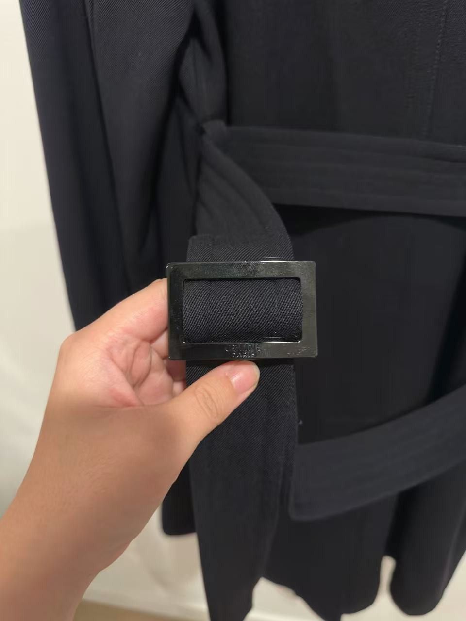 Celine Celine Western Trench Coat in Gabardine RARE Size US M / EU 48-50 / 2 - 5 Thumbnail