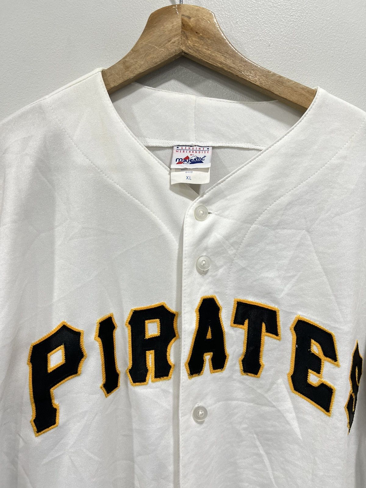 Vintage Vintage Pittsburgh Pirates Baseball Jersey mlb Size US XL / EU 56 / 4 - 3 Thumbnail