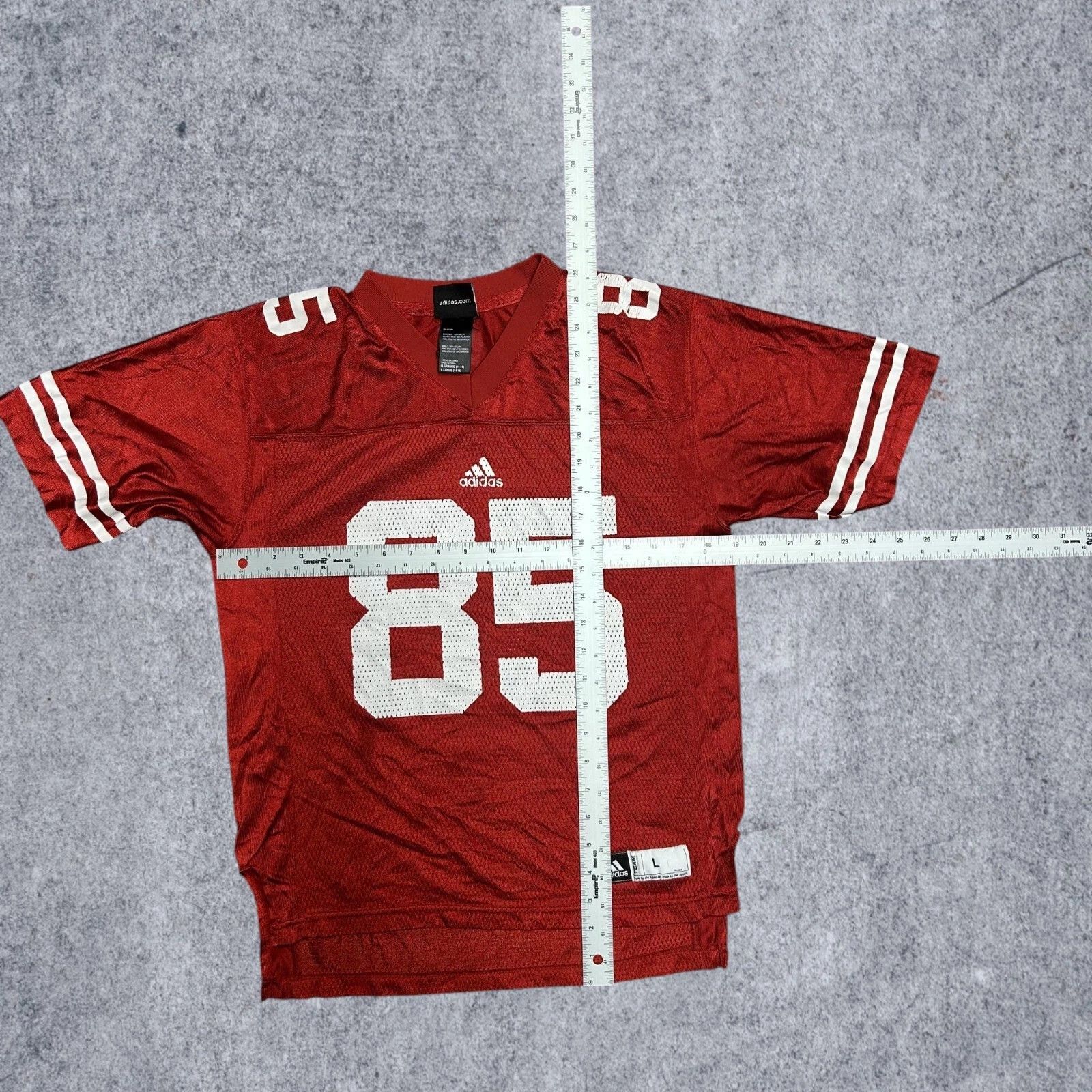 Adidas Adidas Wisconsins Badgers Football Jersey Mens XS Size US XS / EU 42 / 0 - 4 Thumbnail