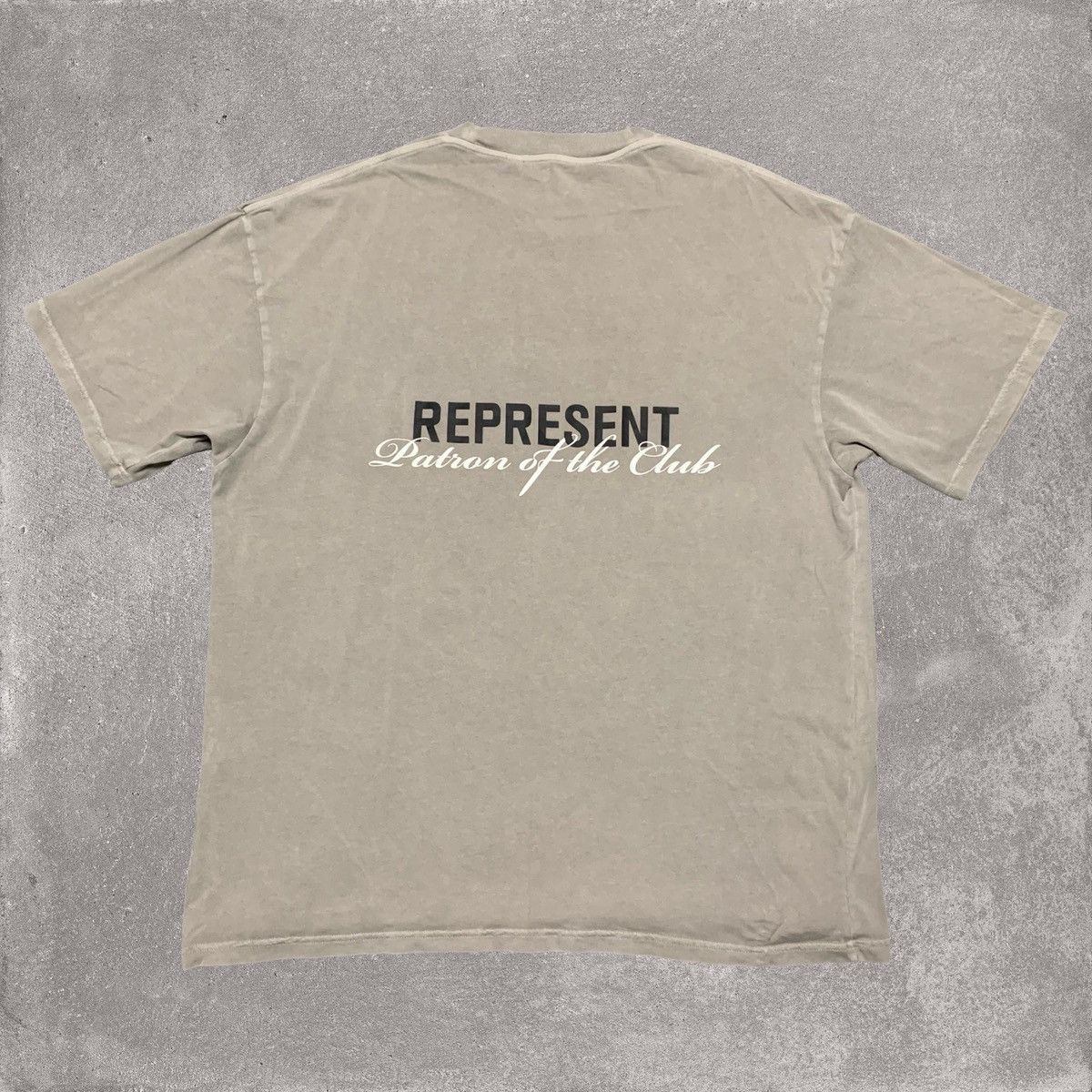 Represent Clo. Represent Large Patron Of The Club Grey Tee Size US L / EU 52-54 / 3 - 1 Thumbnail