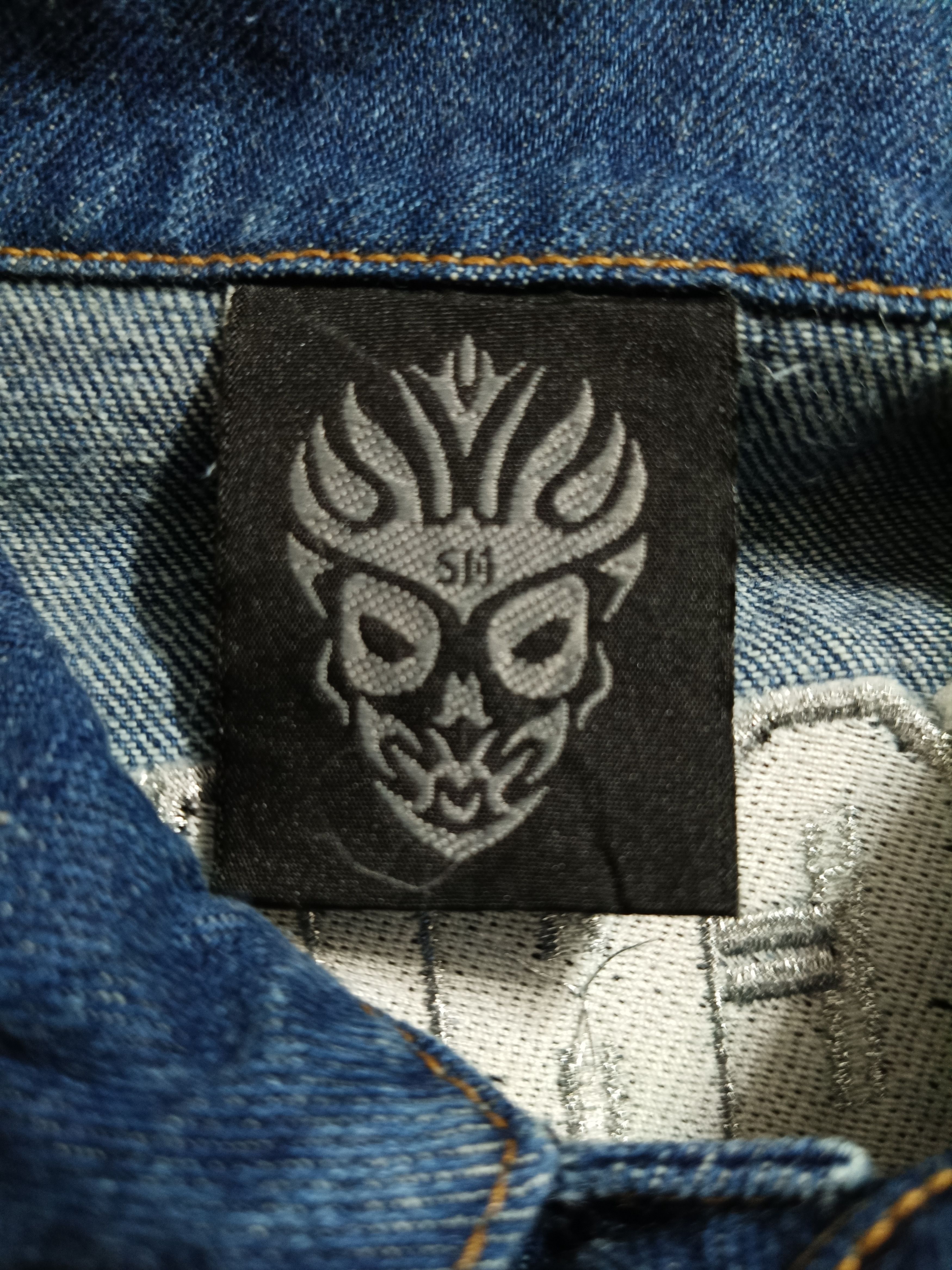 Other Sex MachineGuns Japanese Heavy Metal Fire Denim Jacket Size US M / EU 48-50 / 2 - 7 Thumbnail