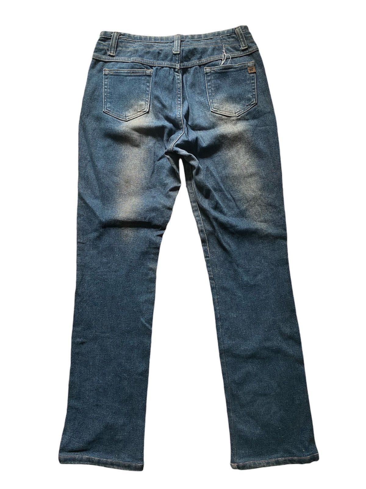 If Six Was Nine × Japanese Brand × Le Grande Bleu (L.G.B.) Vintage kesson basic imformal flared jeans Size US 28 / EU 44 - 4 Thumbnail