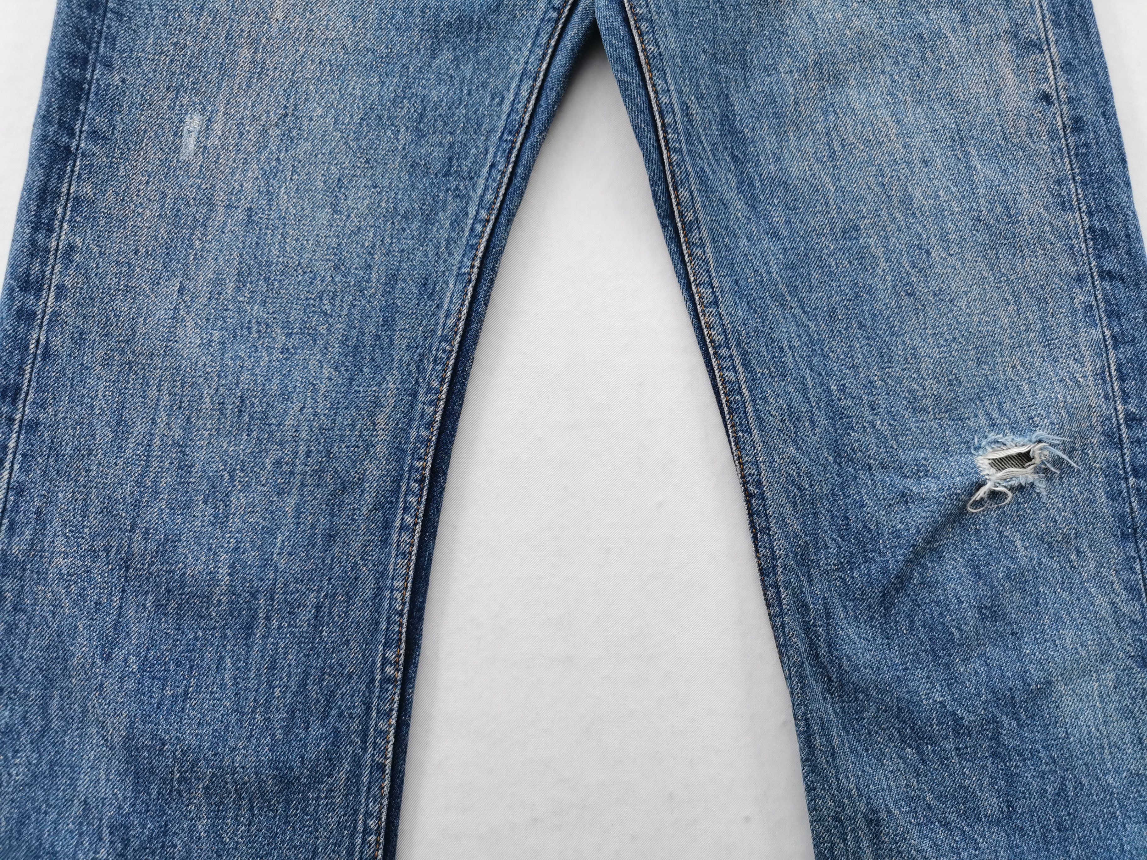 A.P.C. Distressed Vintage Size 24 A.P.C. Cut Off Denim Jeans Size 26" / US 2 / IT 38 - 9 Thumbnail