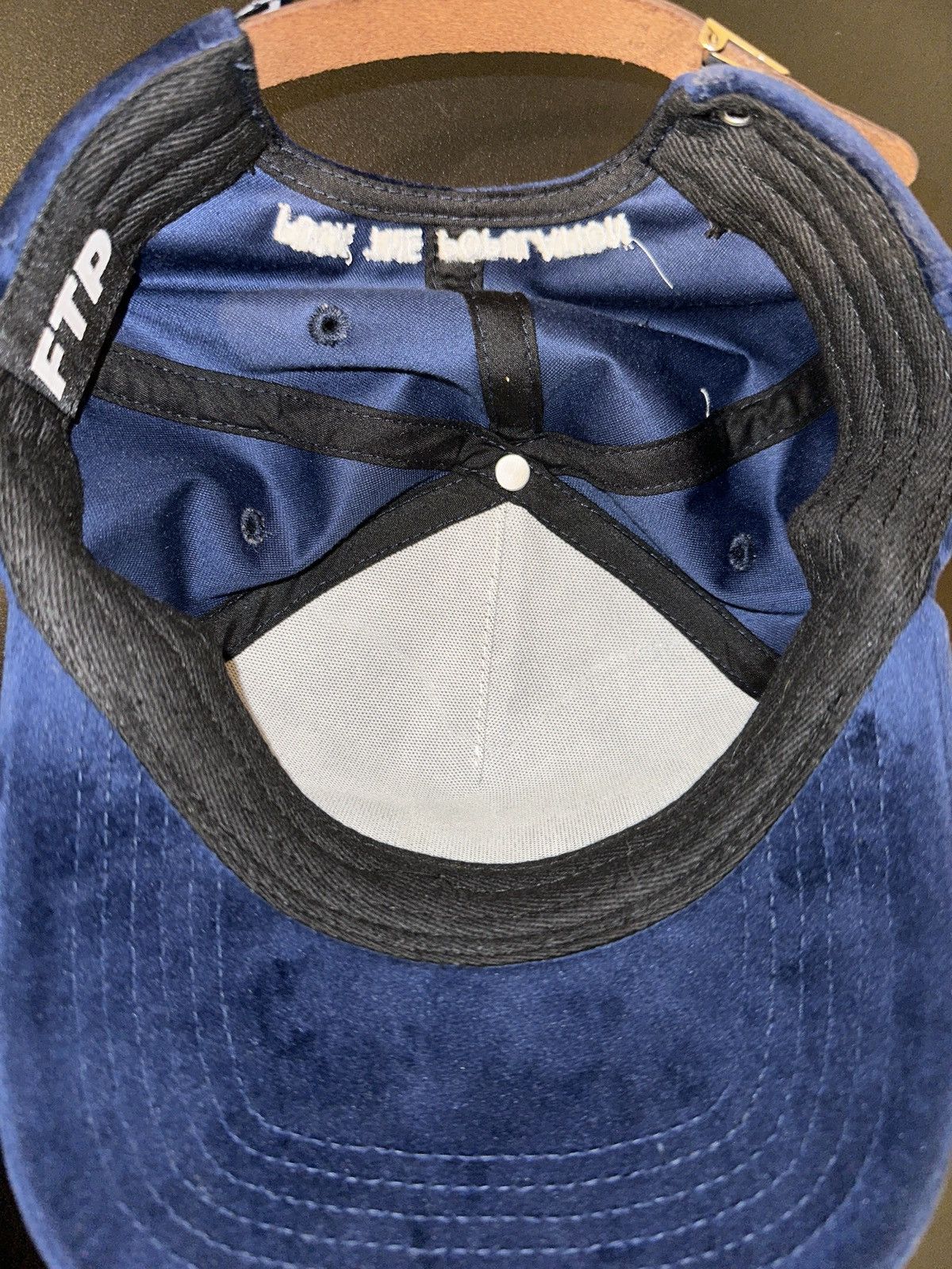 Fuck The Population Ftp Rhinestone Hat Size ONE SIZE - 5 Thumbnail