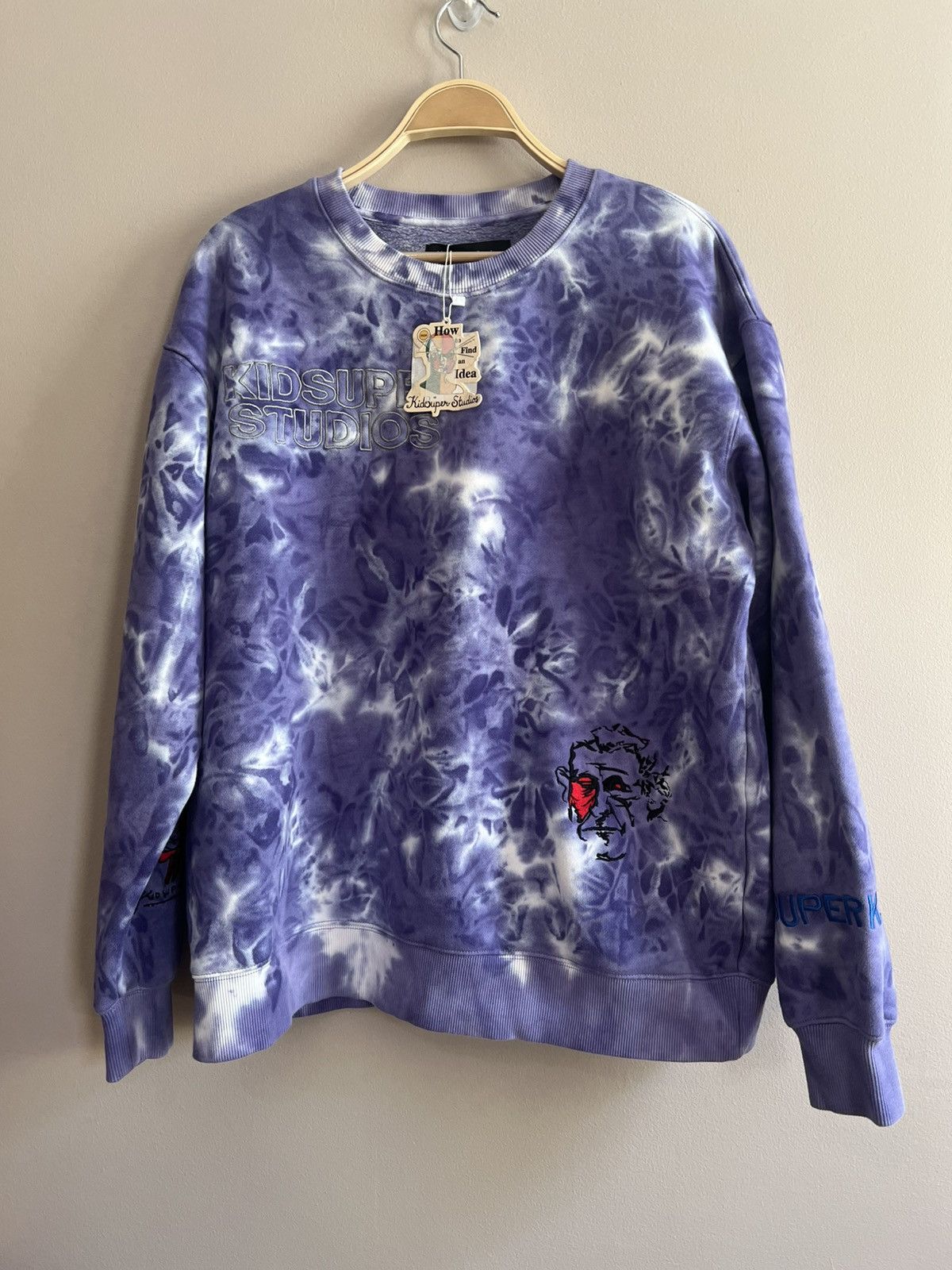 KidSuper Kidsuper Dyed Crewneck Sweatshirt Size US M / EU 48-50 / 2 - 3 Thumbnail