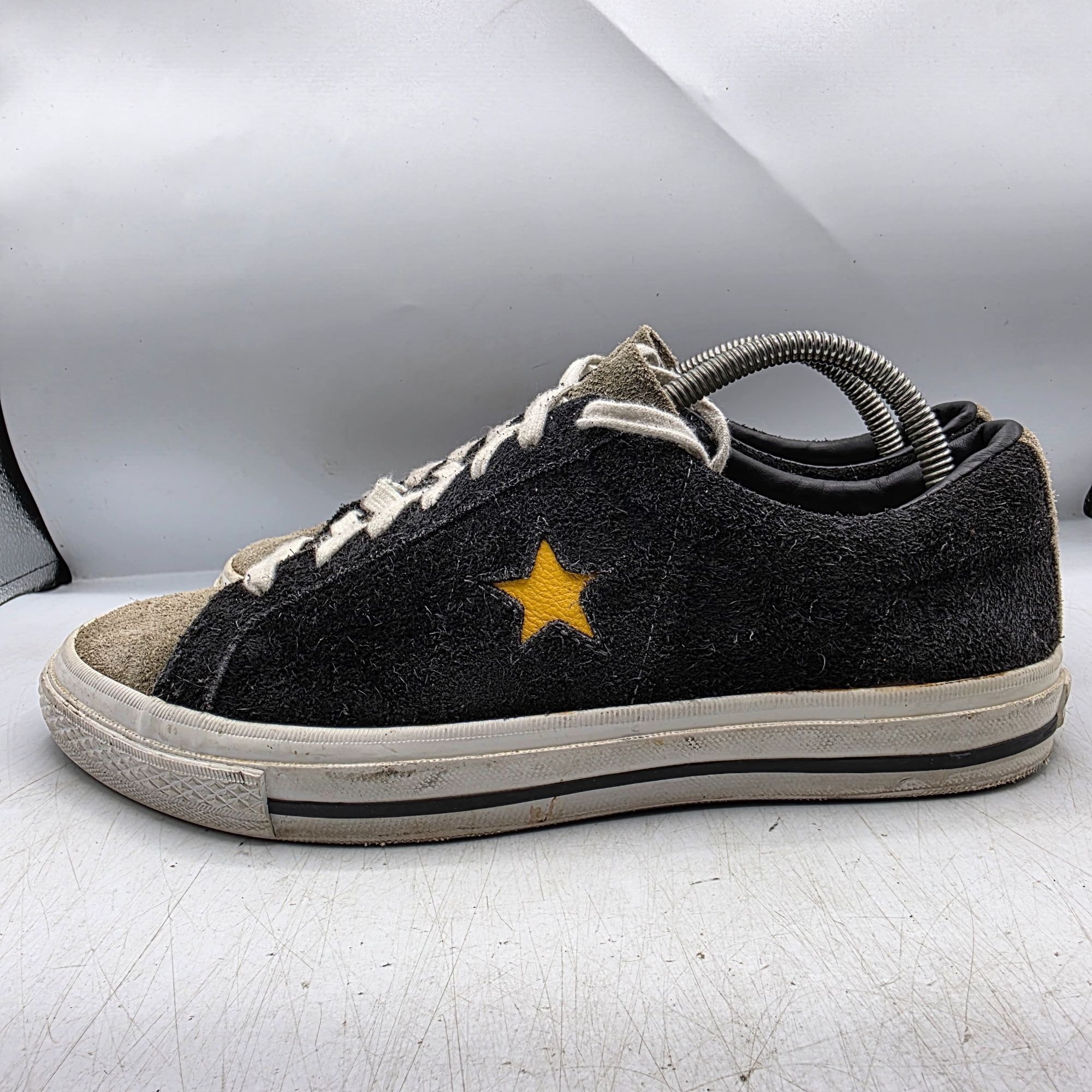 Converse Converse One Star Low Mens Size 8.5 Black Yellow Sneaker Sho Size US 8.5 / EU 41-42 - 12 Thumbnail