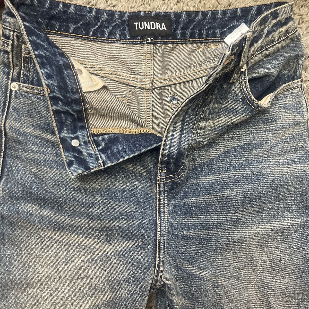 Hysteric Glamour Tundra studios flared faded denim Size US 30 / EU 46 - 2 Thumbnail