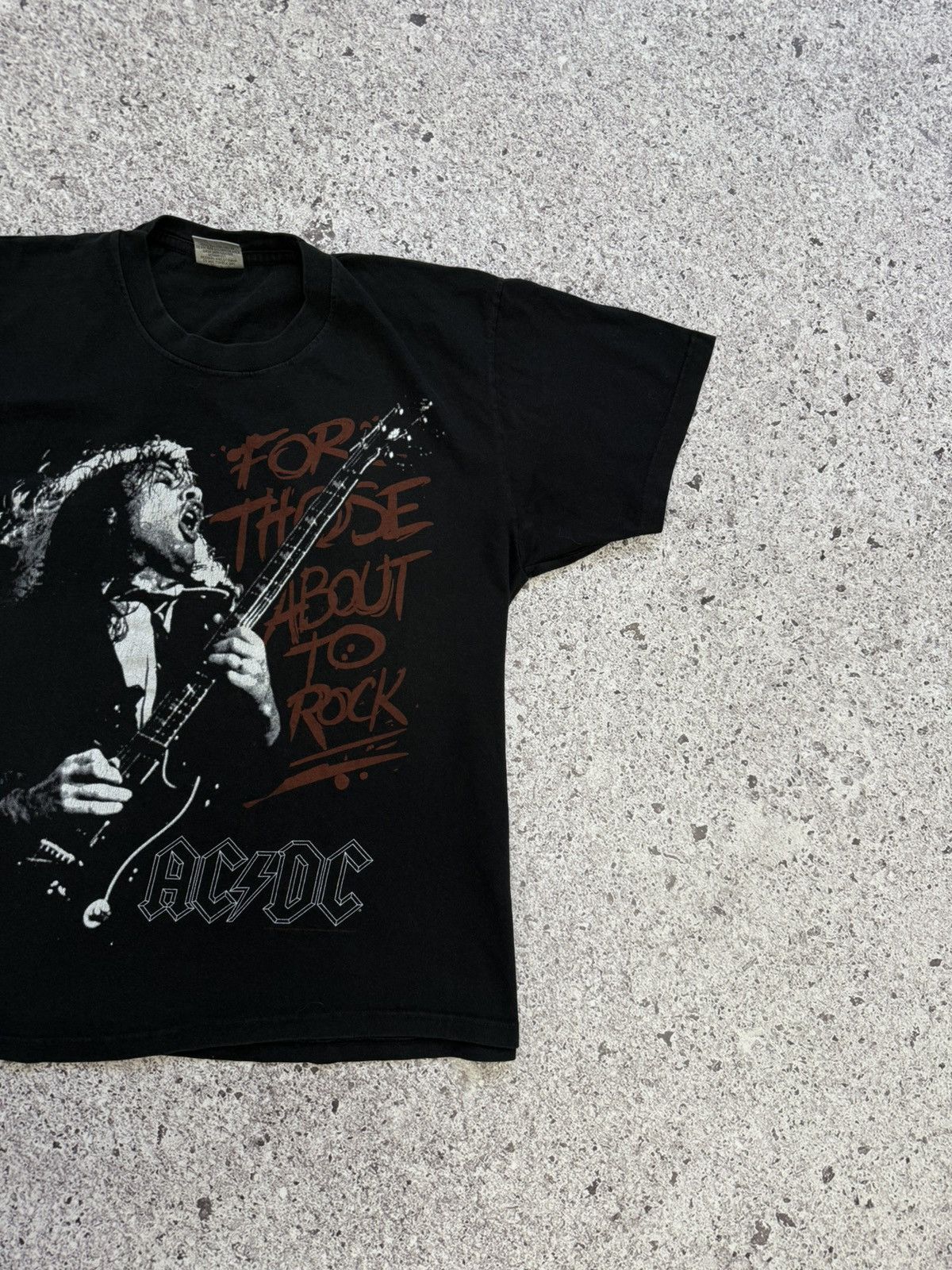 AC/DC × Band Tees Rare Vintage 2004 AC/DC For Those About To Rock Rock T-Shirt Size US L / EU 52-54 / 3 - 5 Thumbnail