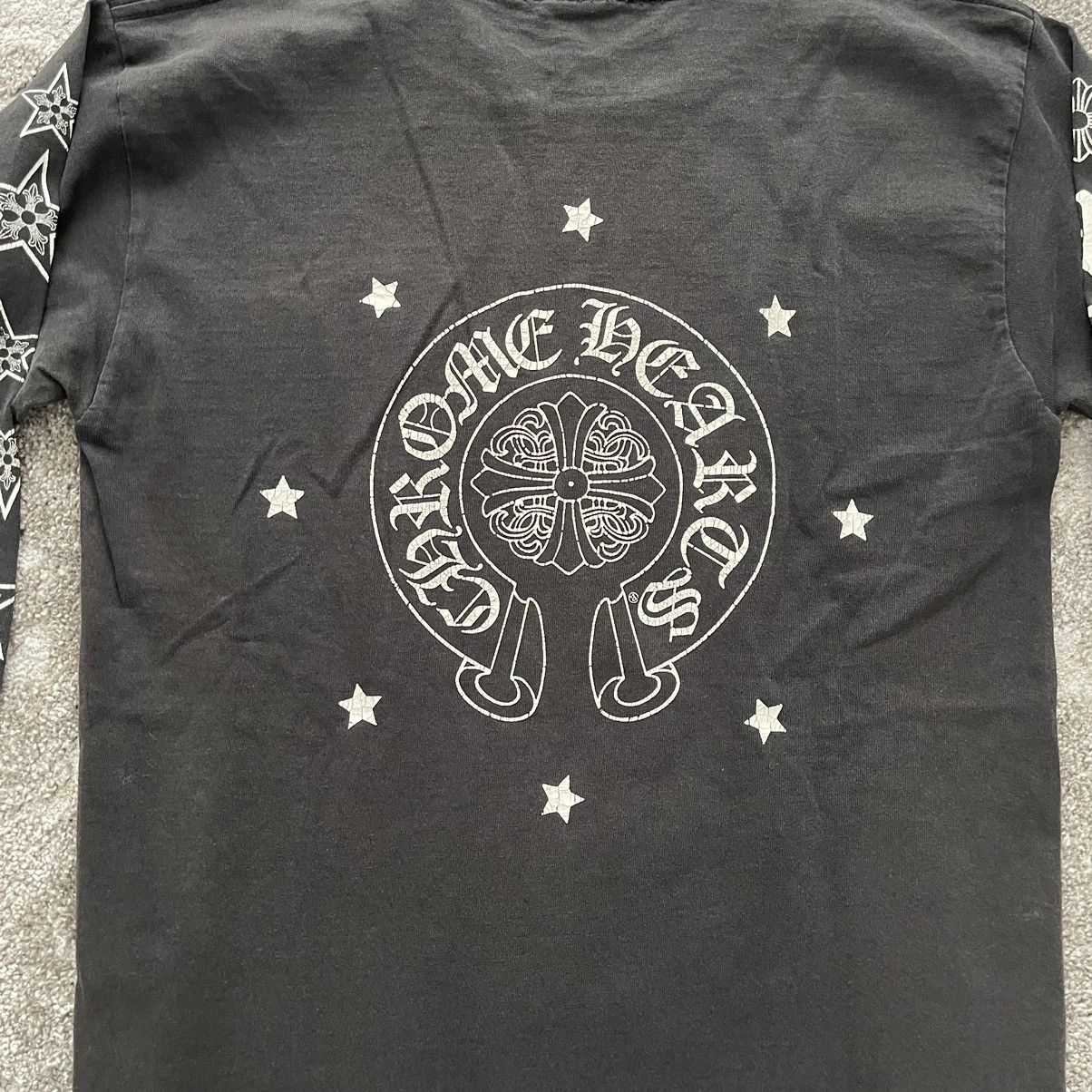Chrome Hearts × Vintage Chrome Hearts Malibu Exclusive Star Logo Long Sleeve T-shirt Size US S / EU 44-46 / 1 - 5 Thumbnail