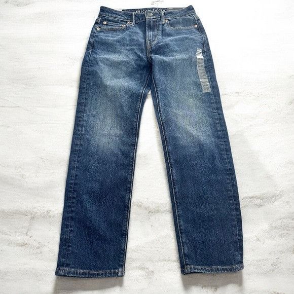 American Eagle Outfitters NWT American Eagle Men's Blue Slim Straight Jeans Size US 26 / EU 42 - 1 Thumbnail
