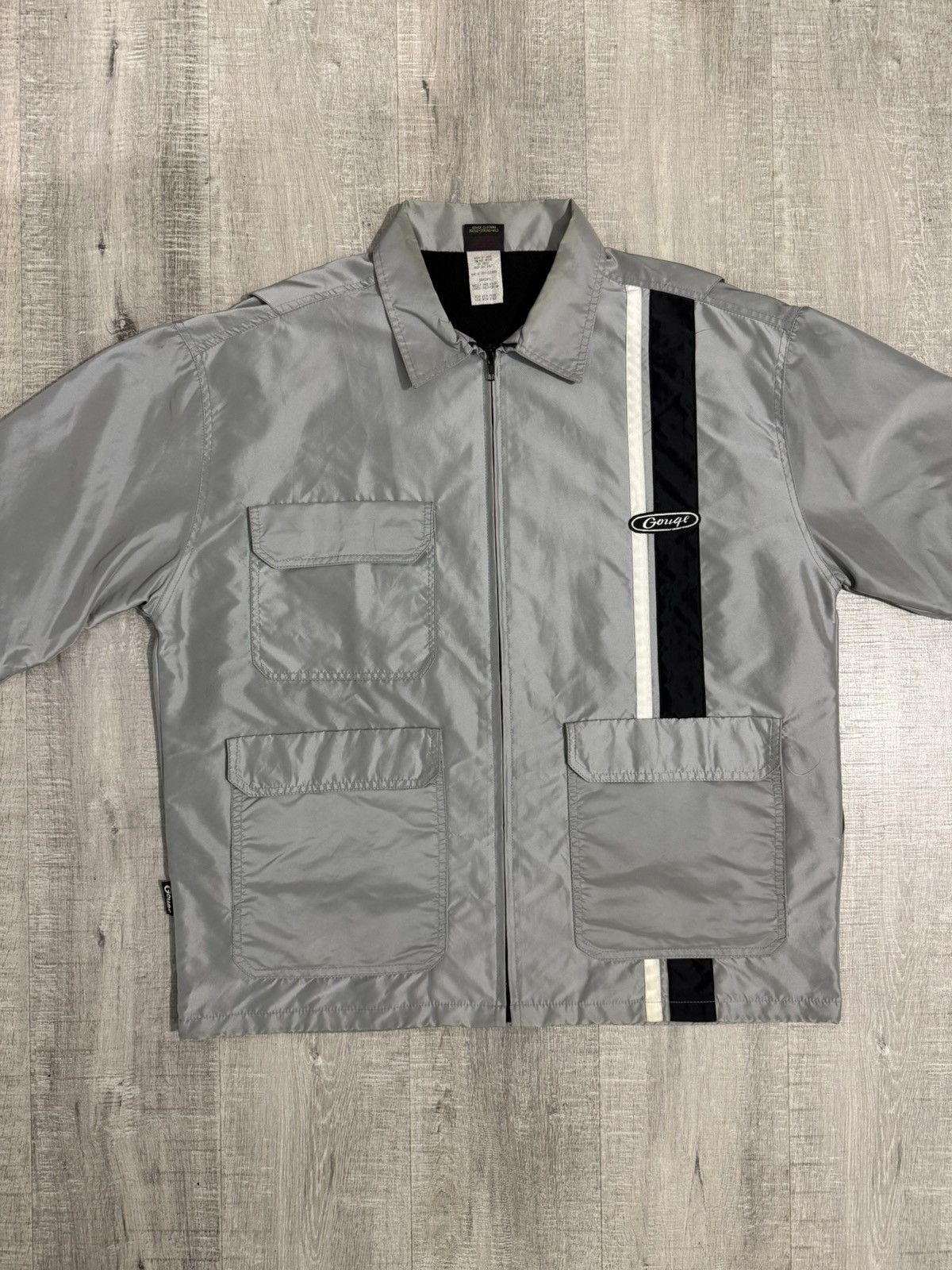 Vintage Vintage gouge skateboard jacket usa Size US L / EU 52-54 / 3 - 9 Thumbnail