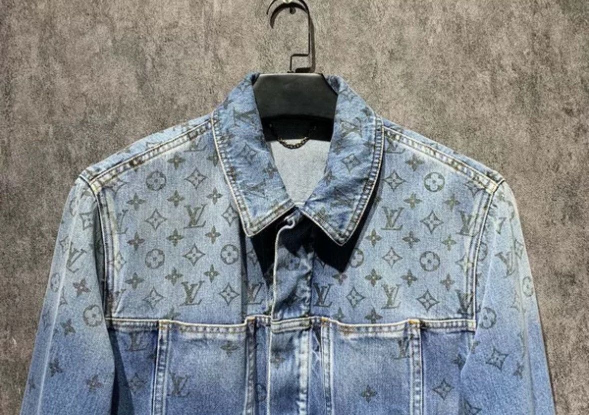 Louis Vuitton LOUIS VUITTON Gradient presbyopia denim jacket2412-Nextarrow Size US L / EU 52-54 / 3 - 6 Thumbnail