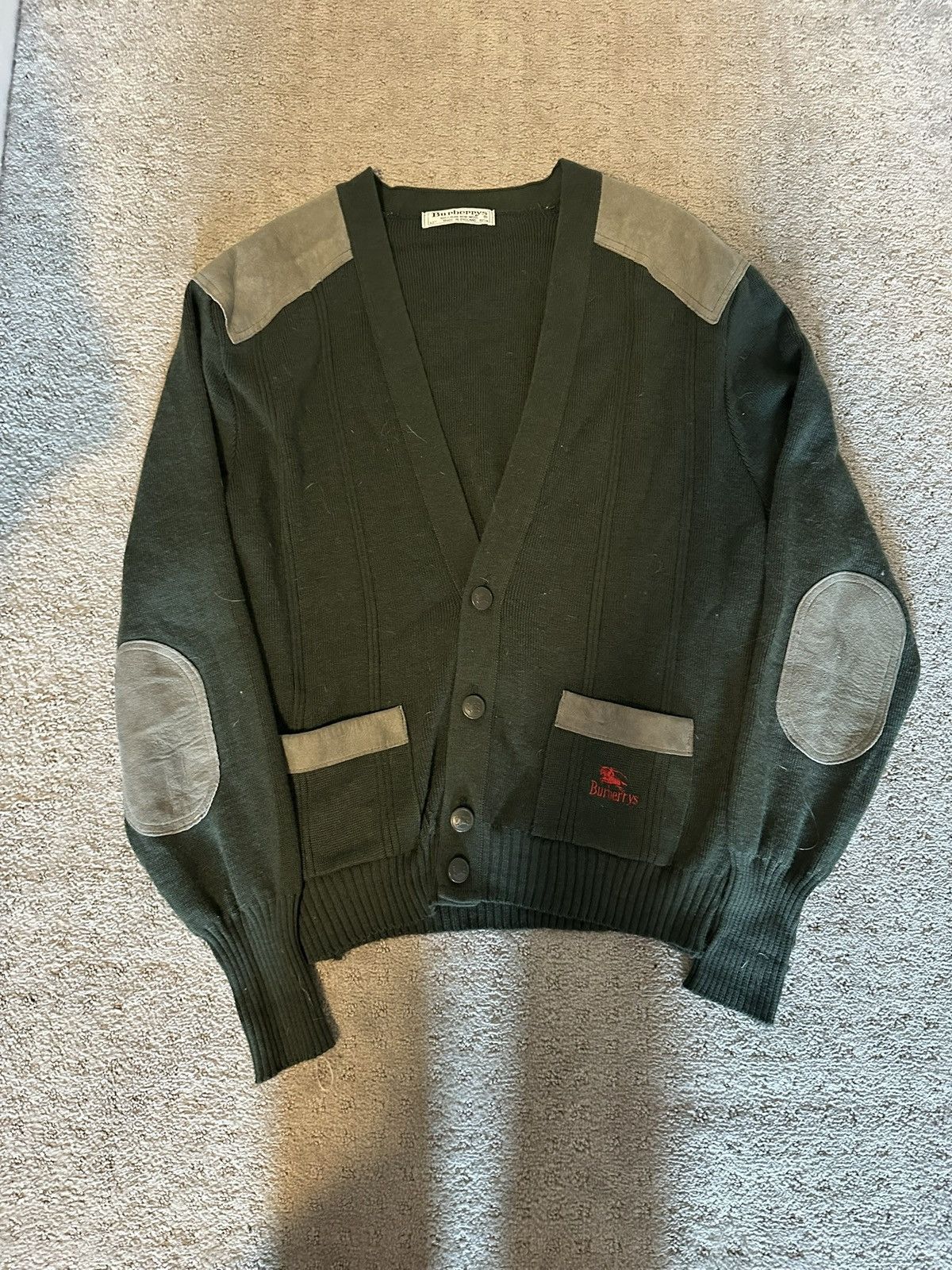 Burberry Burberry Wool Cardigan Size US L / EU 52-54 / 3 - 1 Thumbnail