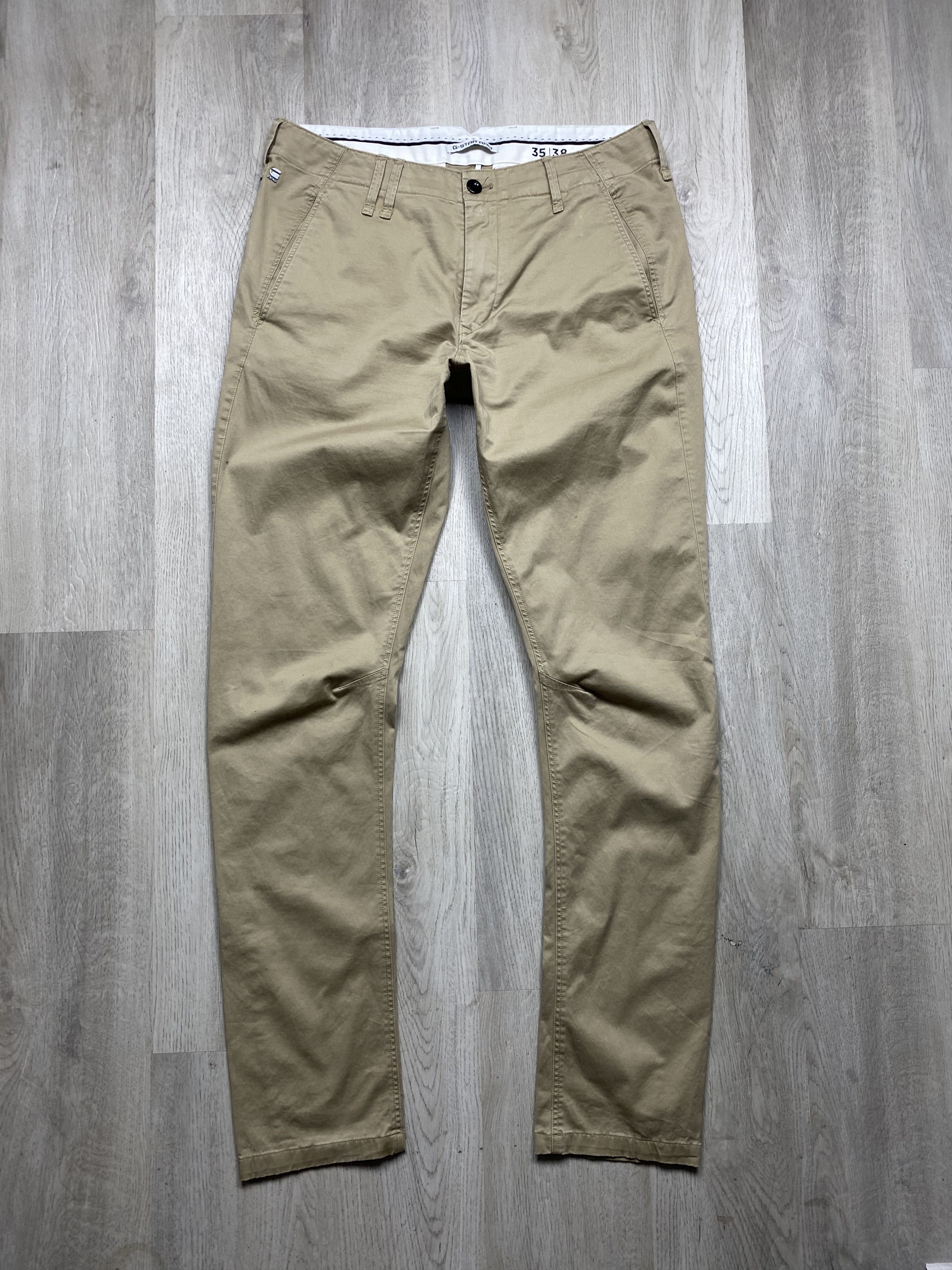 G-Star G Star Raw Vintage Mens Chino Pants Y2K Size US 35 - 1 Thumbnail