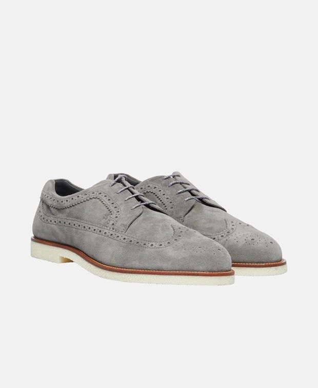 Hogan HG0 NATURALE SCURO Derbys Size US 6.5 / EU 39-40 - 1 Thumbnail