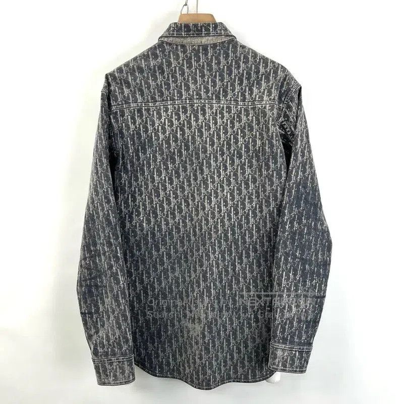 Dior Dior Multi-Color Cotton Long Sleeve Shirt . Size US M / EU 48-50 / 2 - 2 Thumbnail