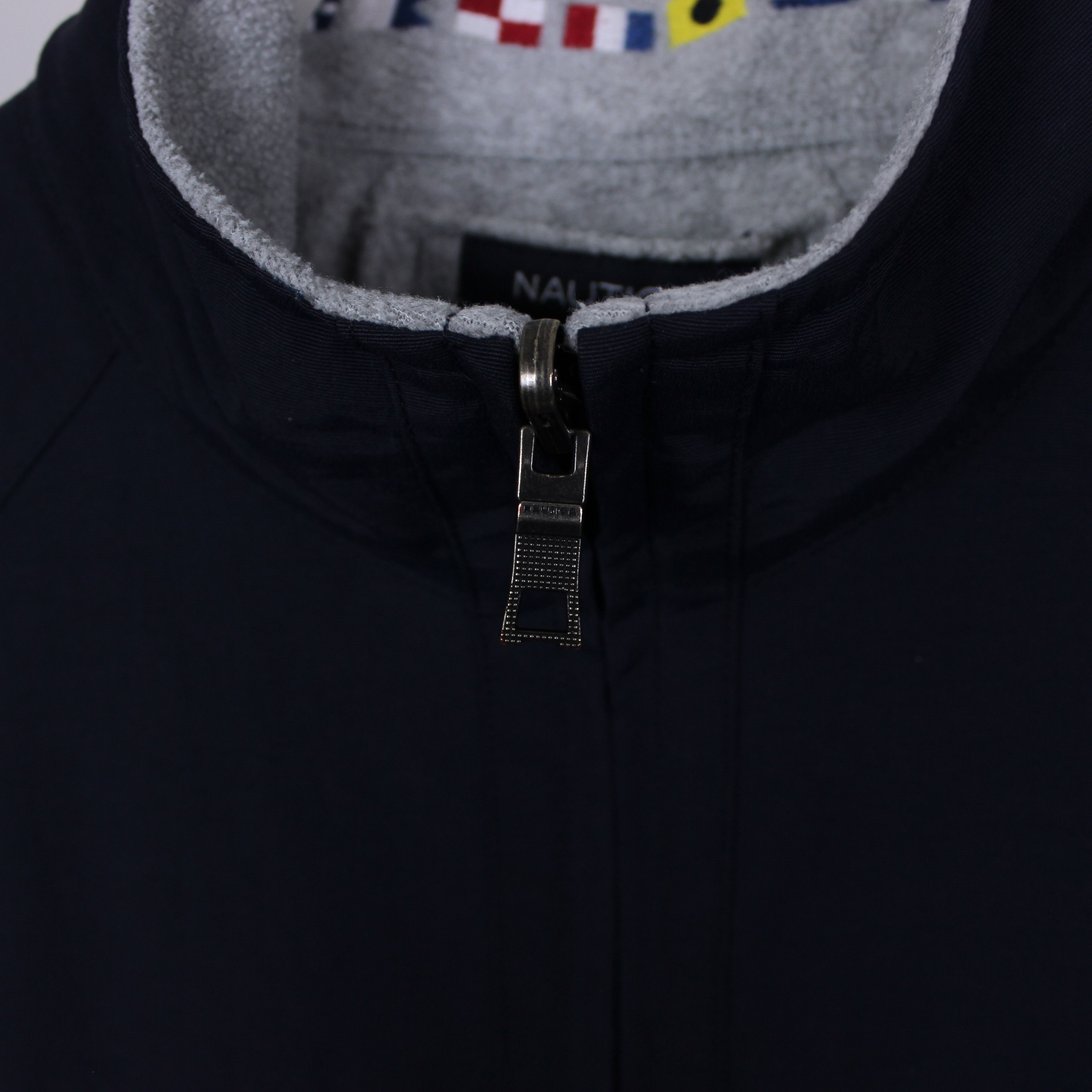 Nautica Nautica reversible jacket men M fleece nylon Size US M / EU 48-50 / 2 - 14 Thumbnail