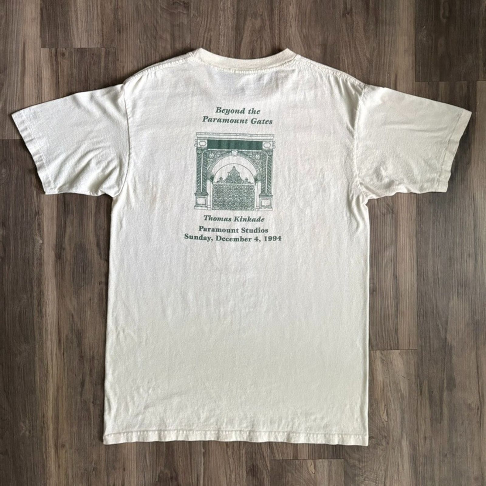 Vintage Thomas Kinkade Art T-Shirt Men's Size L 1994