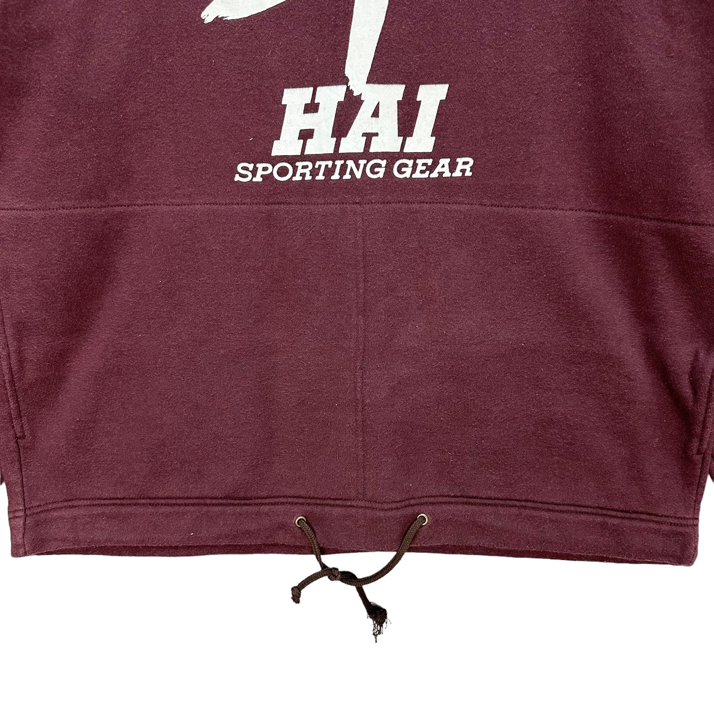 Hai Sporting Gear RARE🔥 Hai Sporting Gear Big Logo Pullover Sweater #1295-54 Size US M / EU 48-50 / 2 - 4 Thumbnail