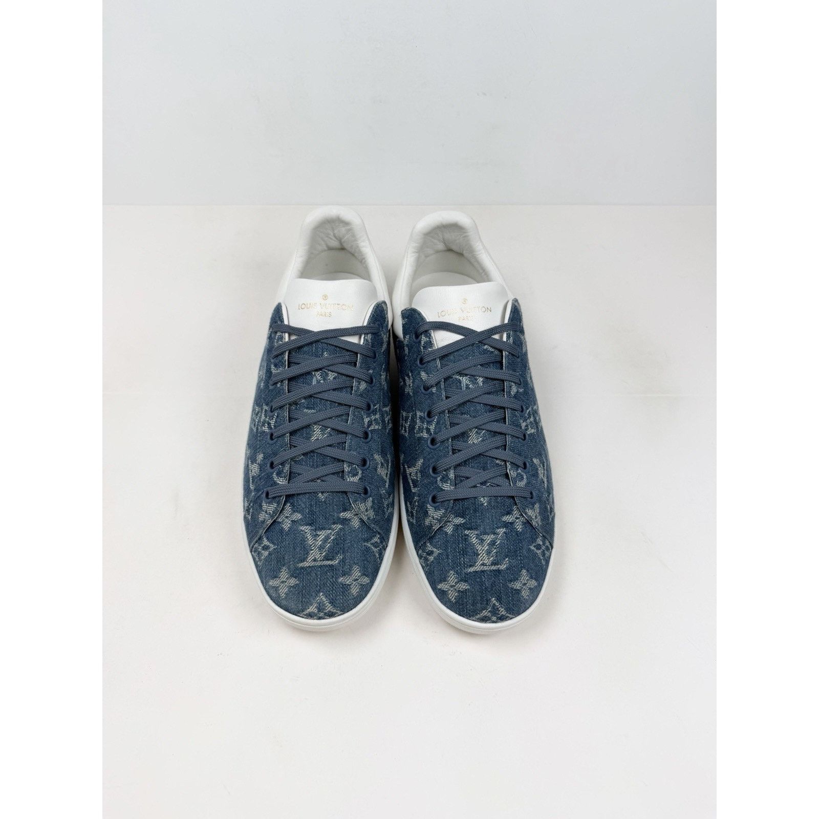 Louis Vuitton Size 9LV/10US - Louis Vuitton Luxembourg Monogram Trainers Size US 10 / EU 43 - 3 Thumbnail
