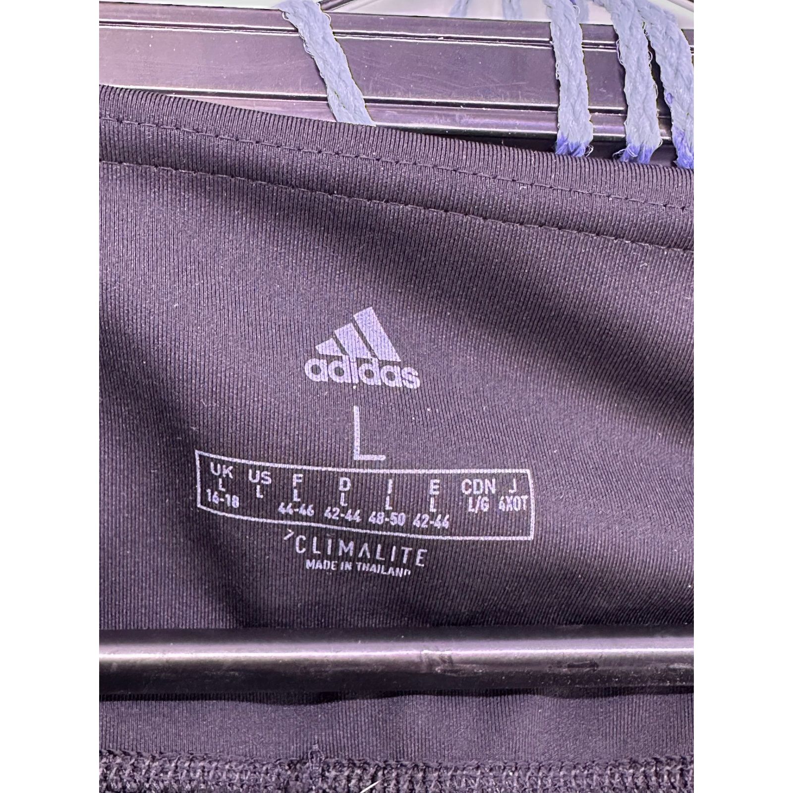 Adidas Adidas Women ESSENTIALS HIGH-WAISTED Back LOGO LEGGINGS Sz L Size 34" / US 12 / IT 48 - 10 Thumbnail