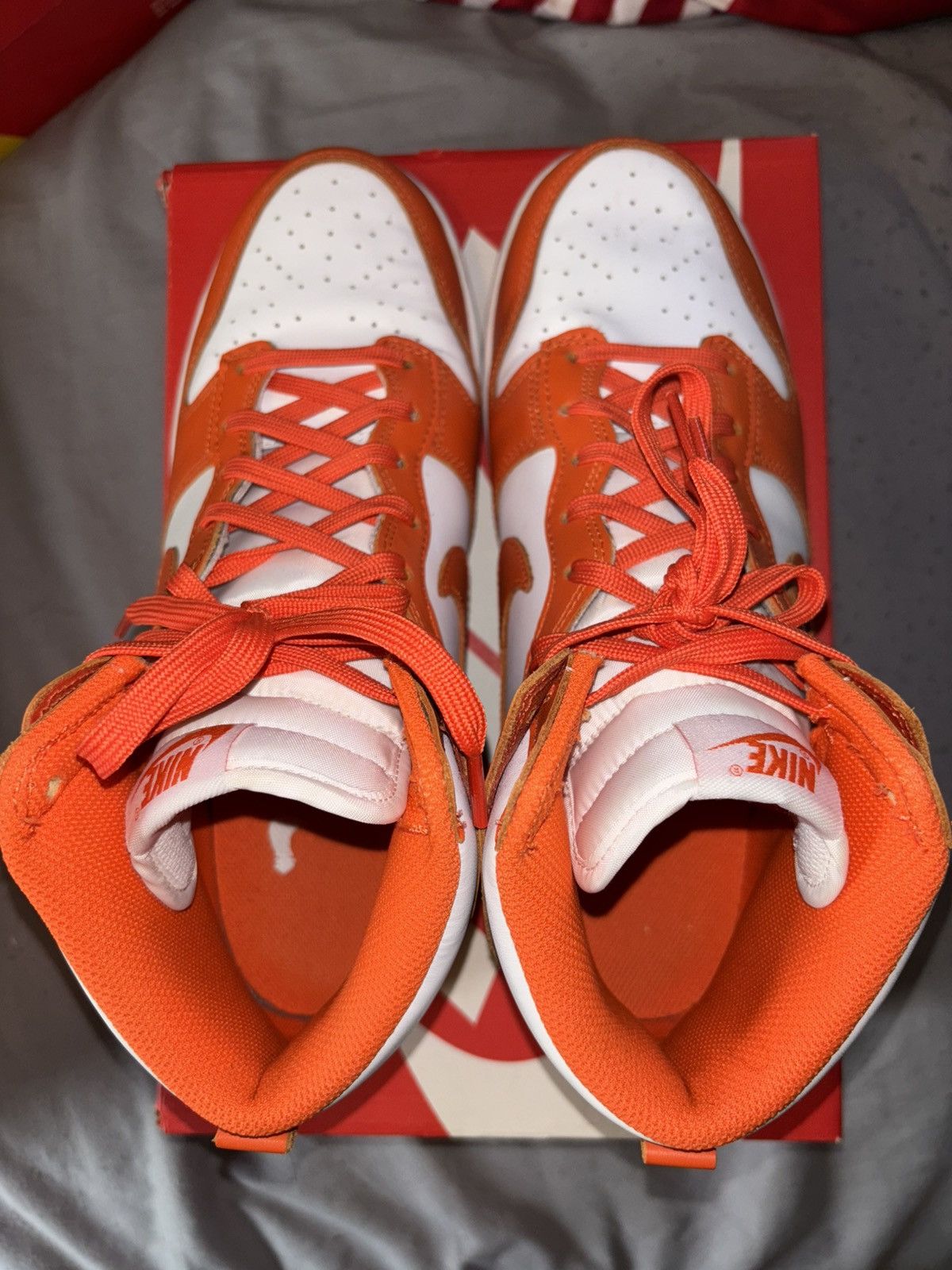 Nike Nike Dunk High Syracuse (Orange) Size US 9 / EU 42 - 4 Thumbnail