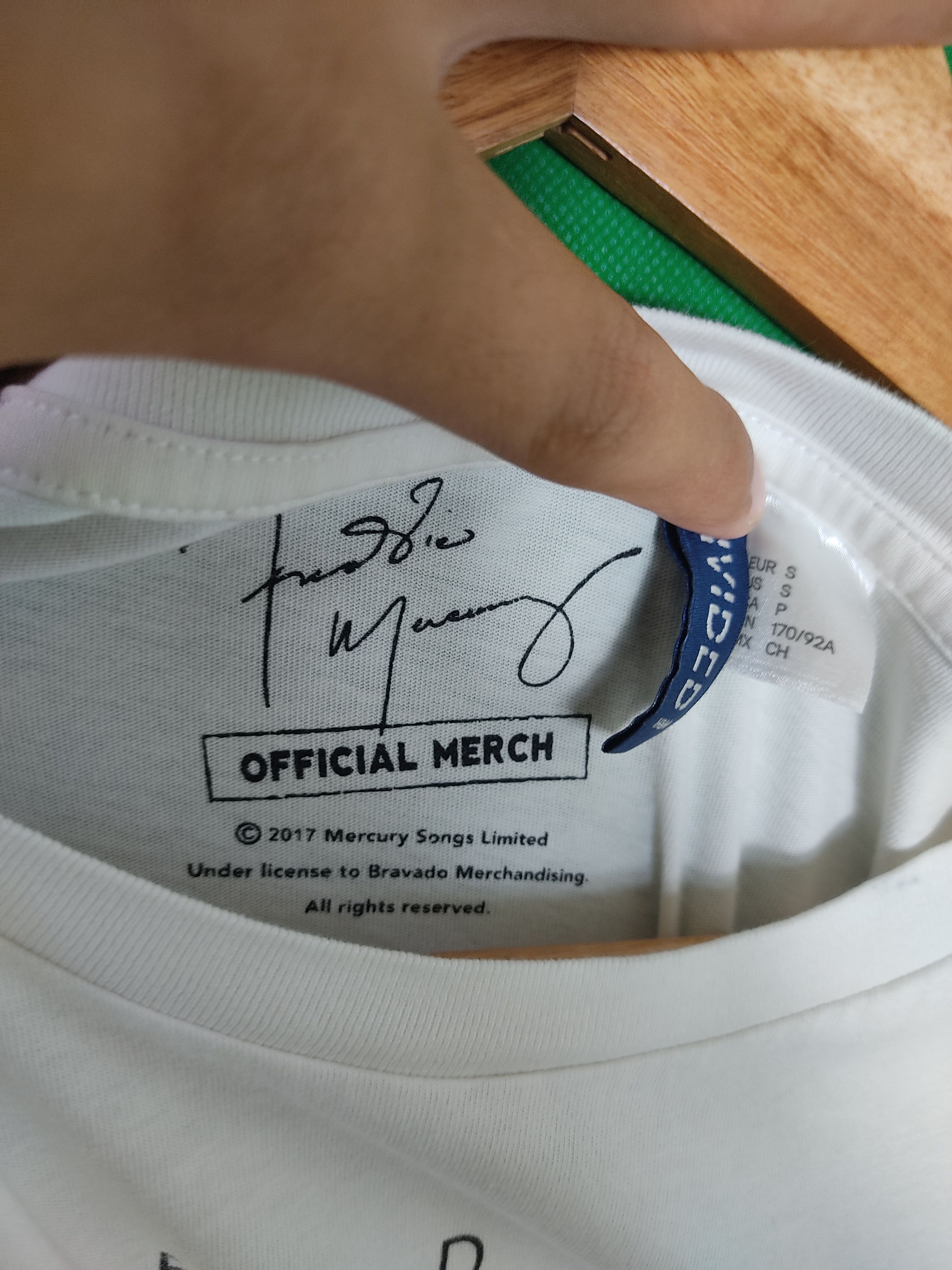 Divided Freddie Mercury 2017 Official Merch Size US S / EU 44-46 / 1 - 9 Thumbnail