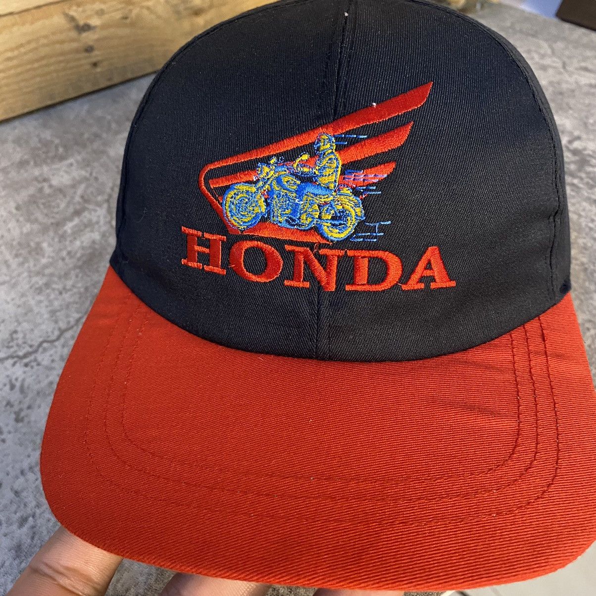 Honda × Japanese Brand Beautifull Vintage Honda Cap Size ONE SIZE - 3 Thumbnail