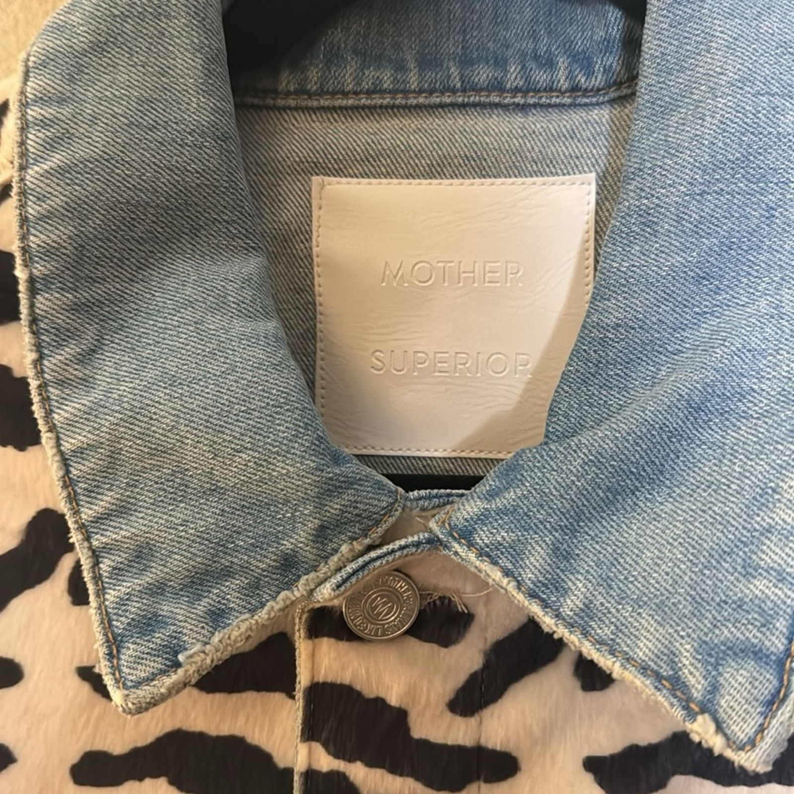MOTHER MOTHER The Drop It Drifter Denim Jacket Size L Size L / US 10 / IT 46 - 5 Thumbnail
