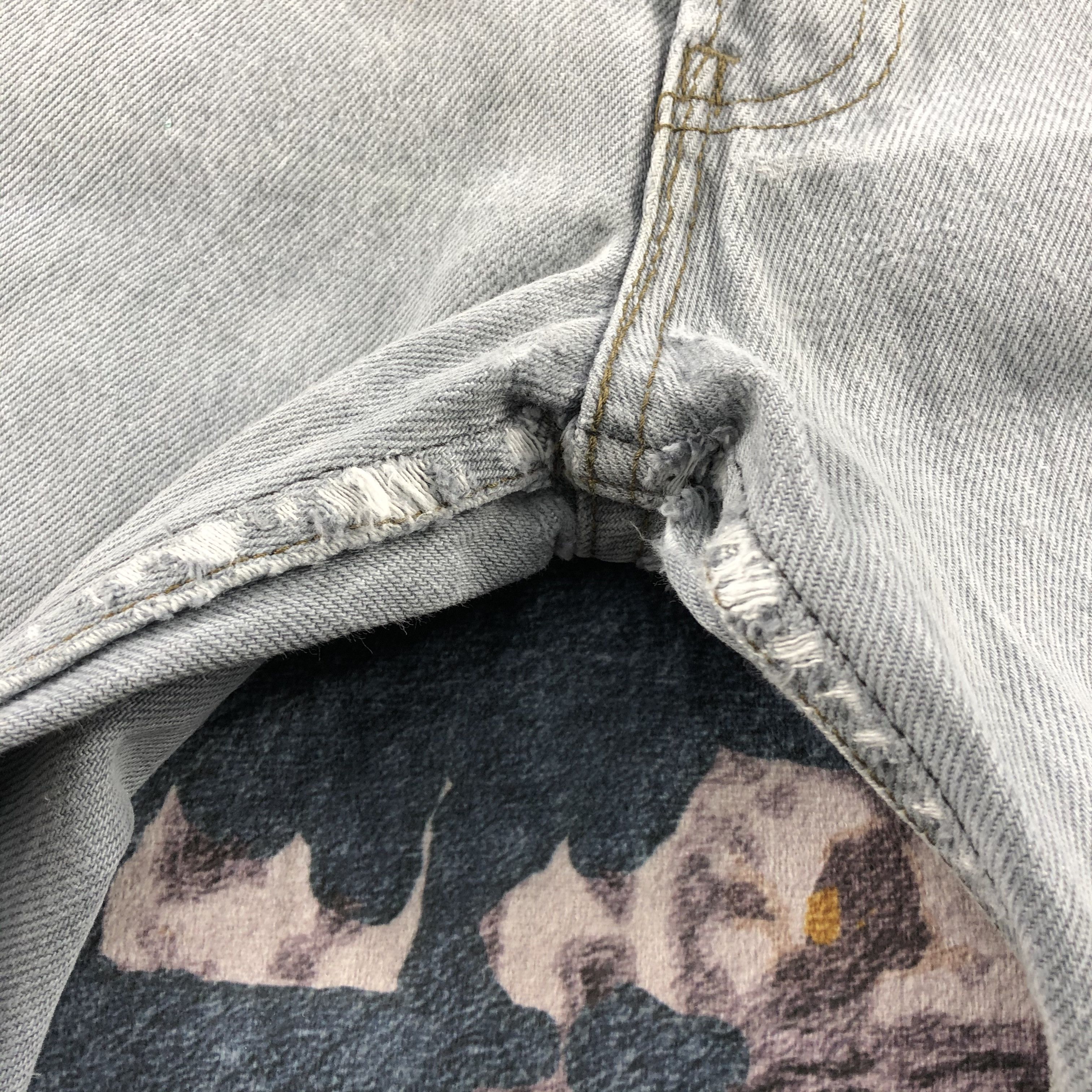 Levi's × Vintage Vintage 90s Ash Gray Levis 501 Jeans-JM2181 Size US 34 / EU 50 - 13 Thumbnail