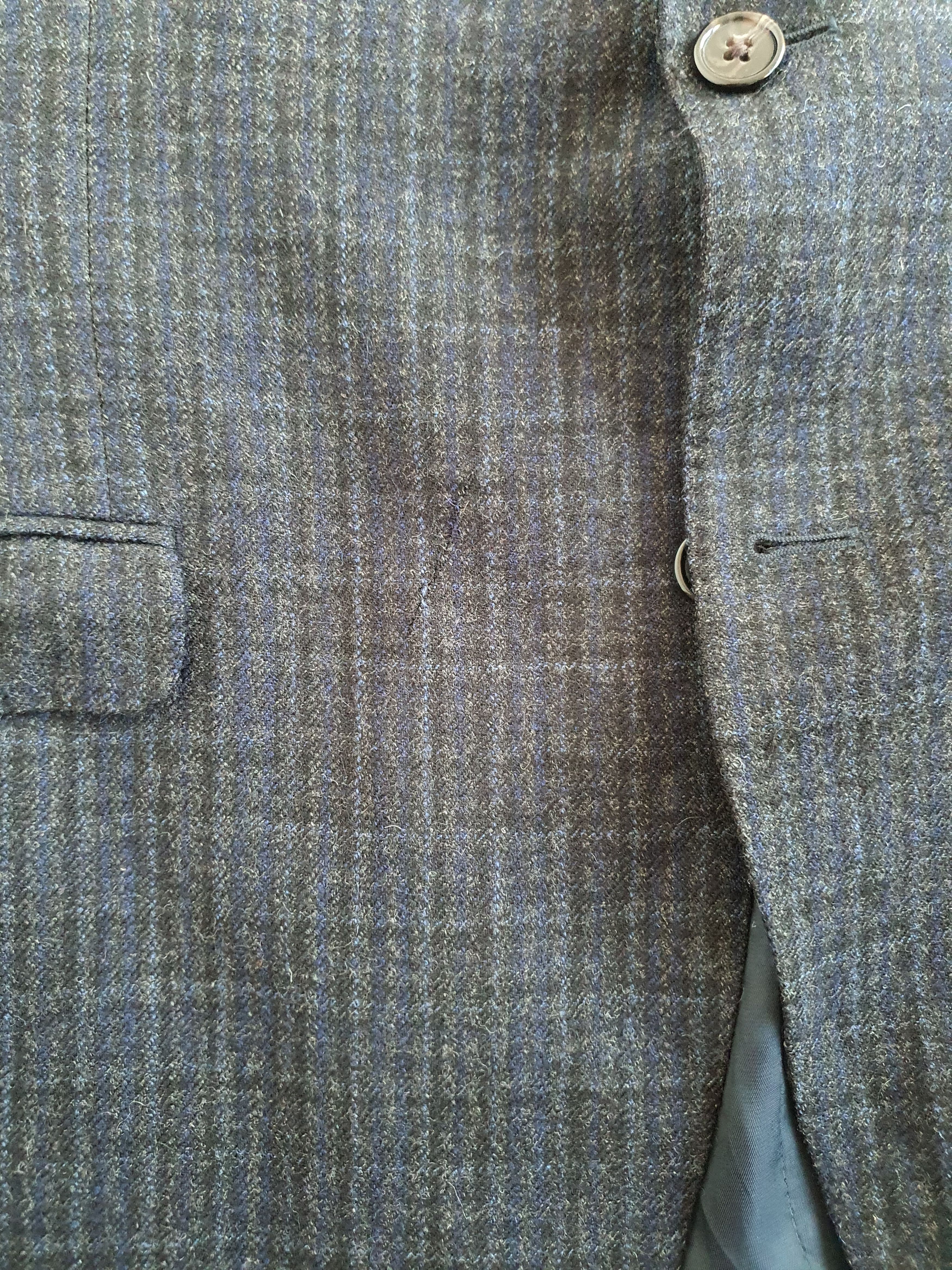 Ralph Lauren LAUREN (Ralph Lauen) - Windowpane Check Blazer Jacket Size 46R - 10 Thumbnail