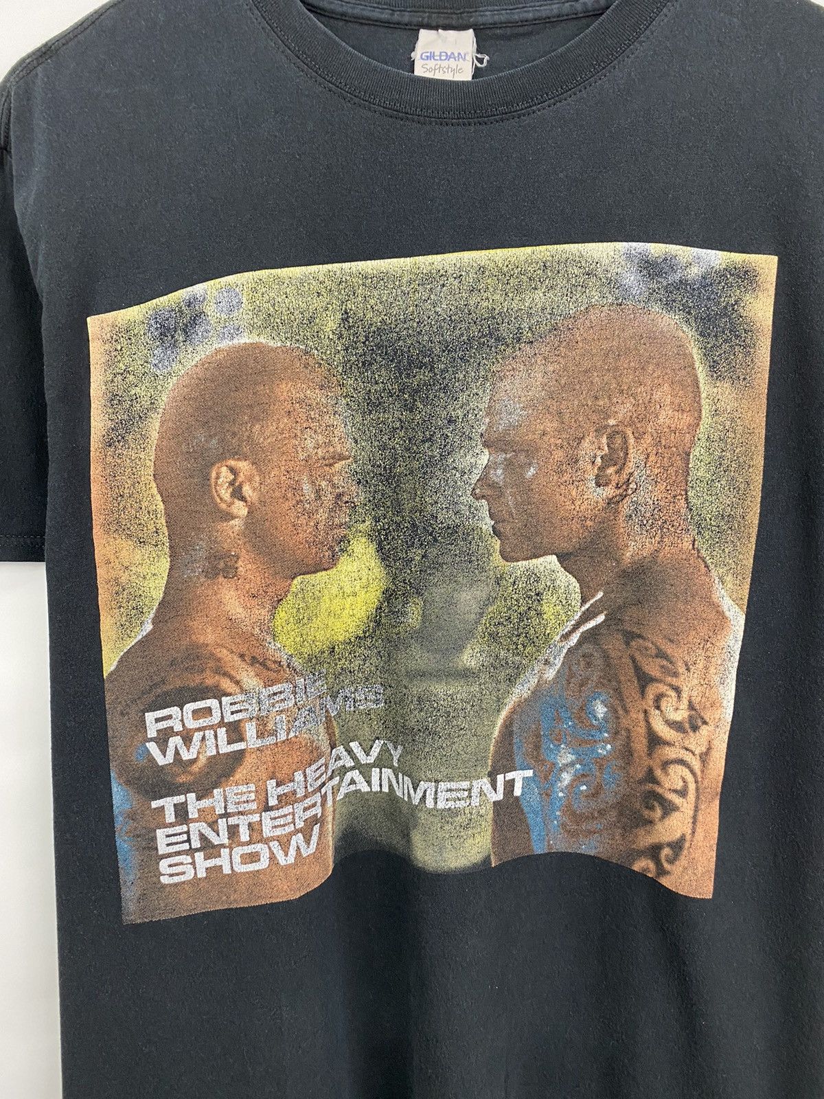 Gildan Vintage 2017 Robbie Williams T-Shirt Rare Retro Y2K Size US L / EU 52-54 / 3 - 4 Thumbnail